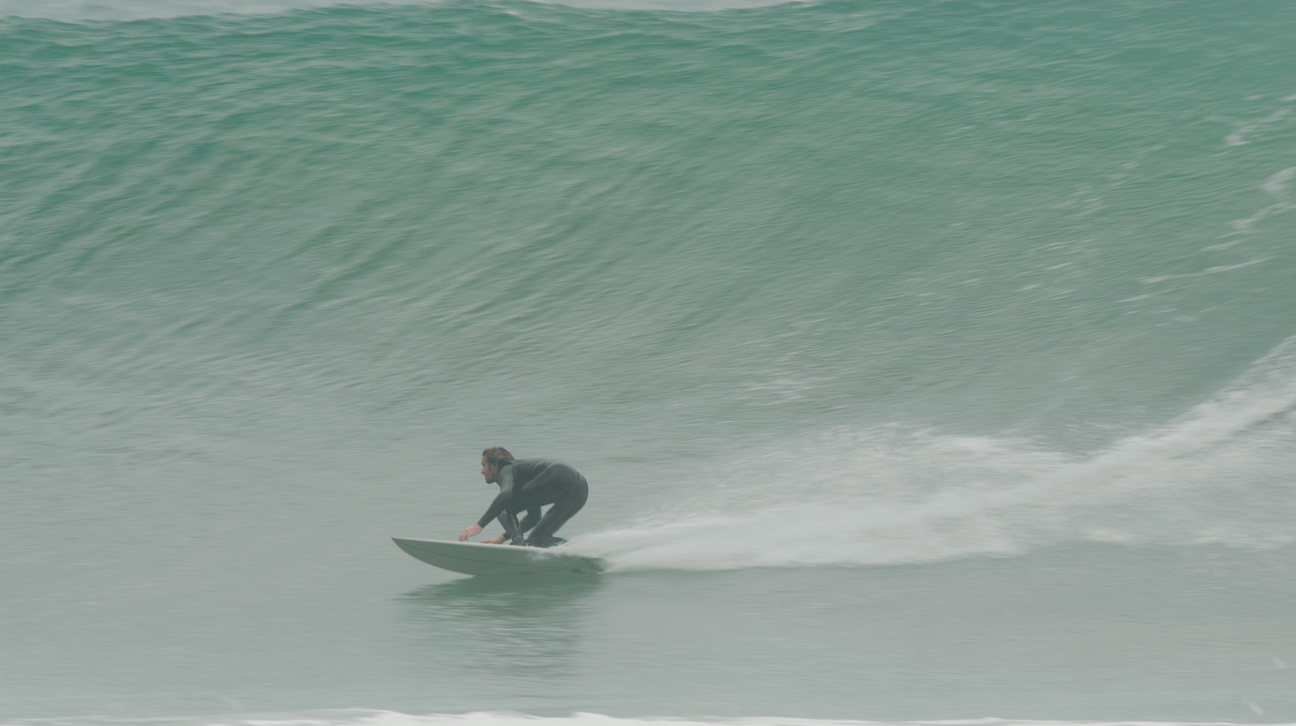 A run of swell in the Southern Ocean