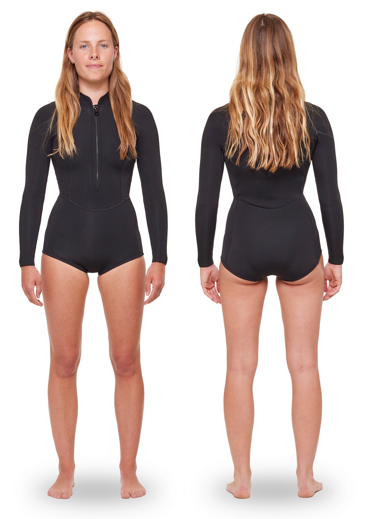 Womens 2mm Front Zip Spring Wetsuit