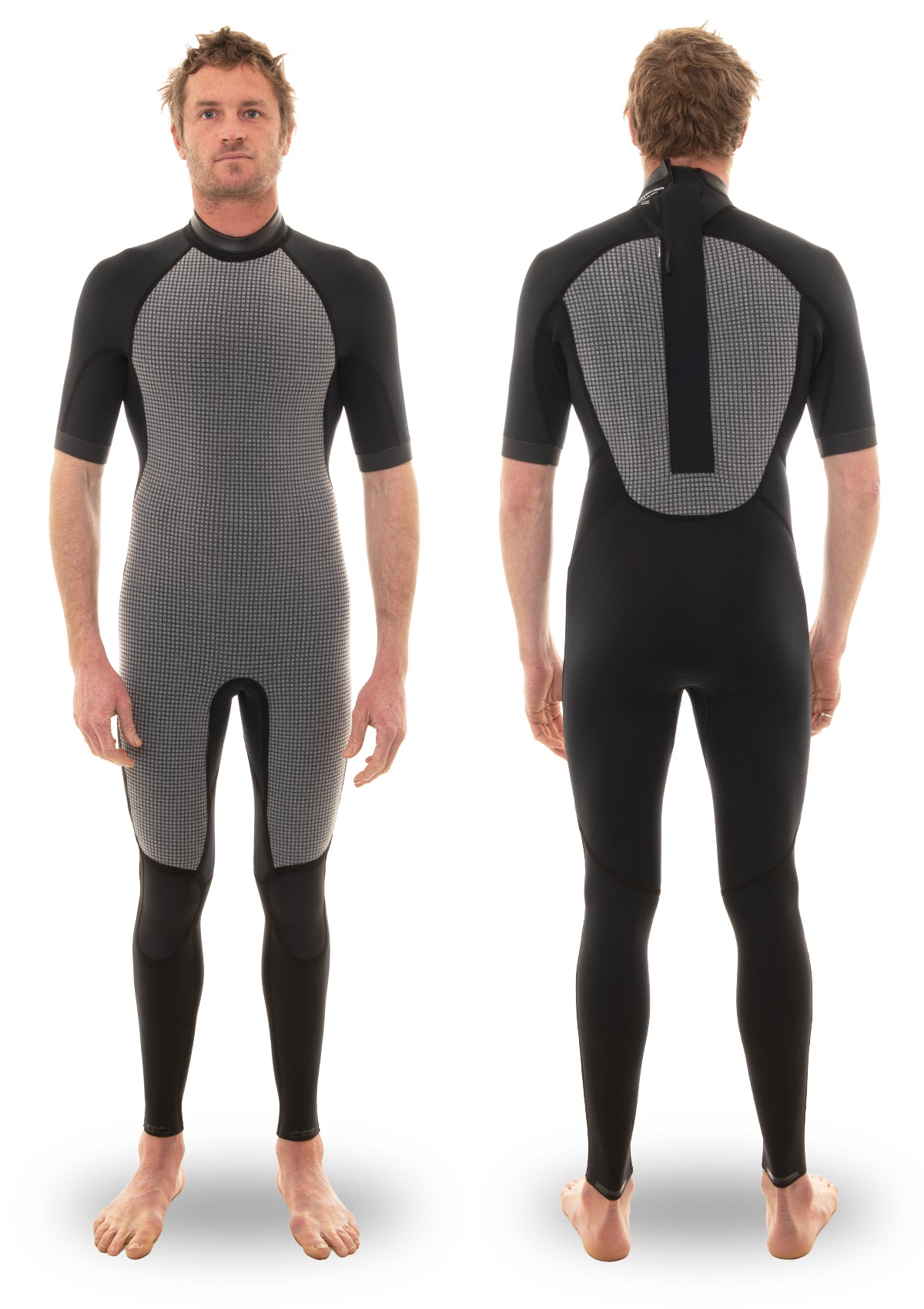 2mm Thermal Back Zip Short Arm Wetsuit