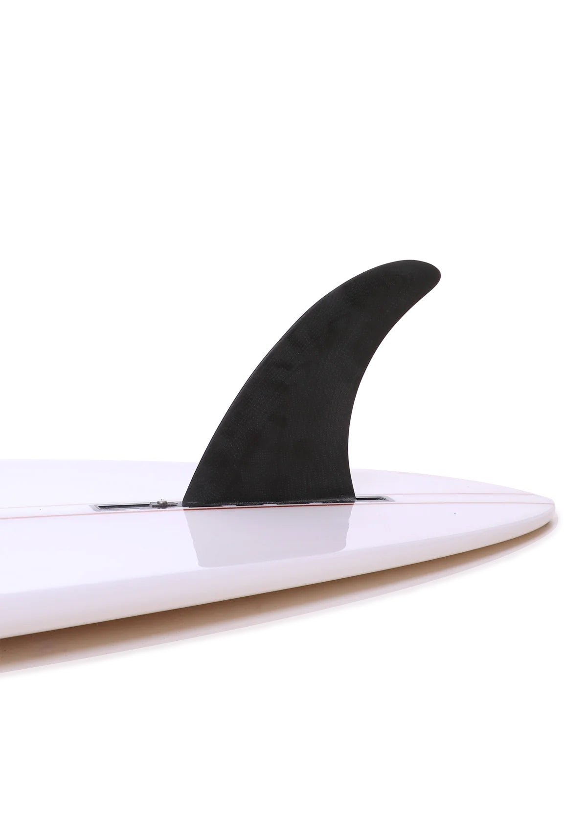 Hand Foiled 8” Traditional Upright Single Fin - Black