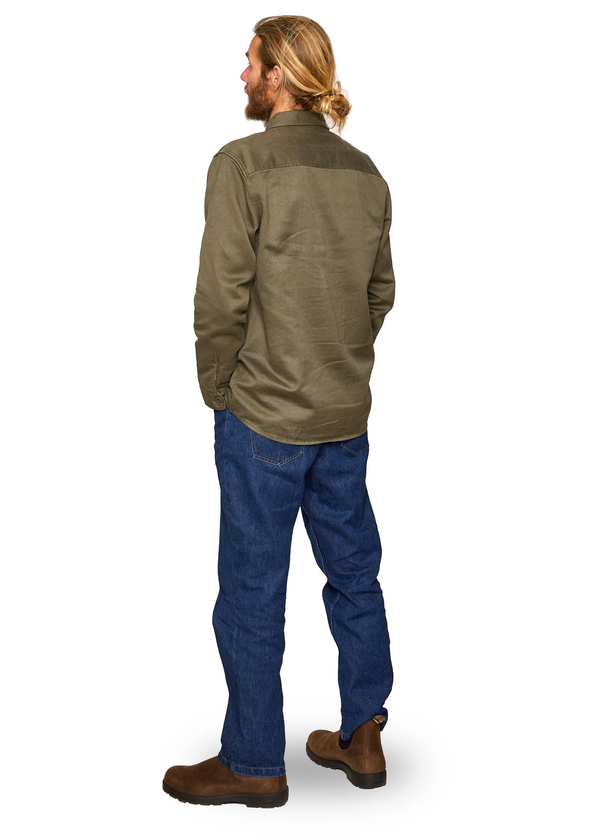 Hemp/ Organic Cotton Work Shirt - Dunegrass