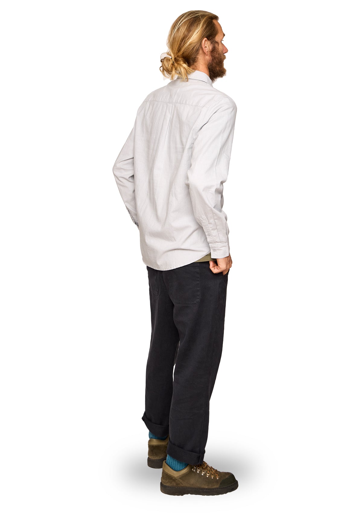 Hemp/ Organic Cotton Lightweight Shirt - Cloud