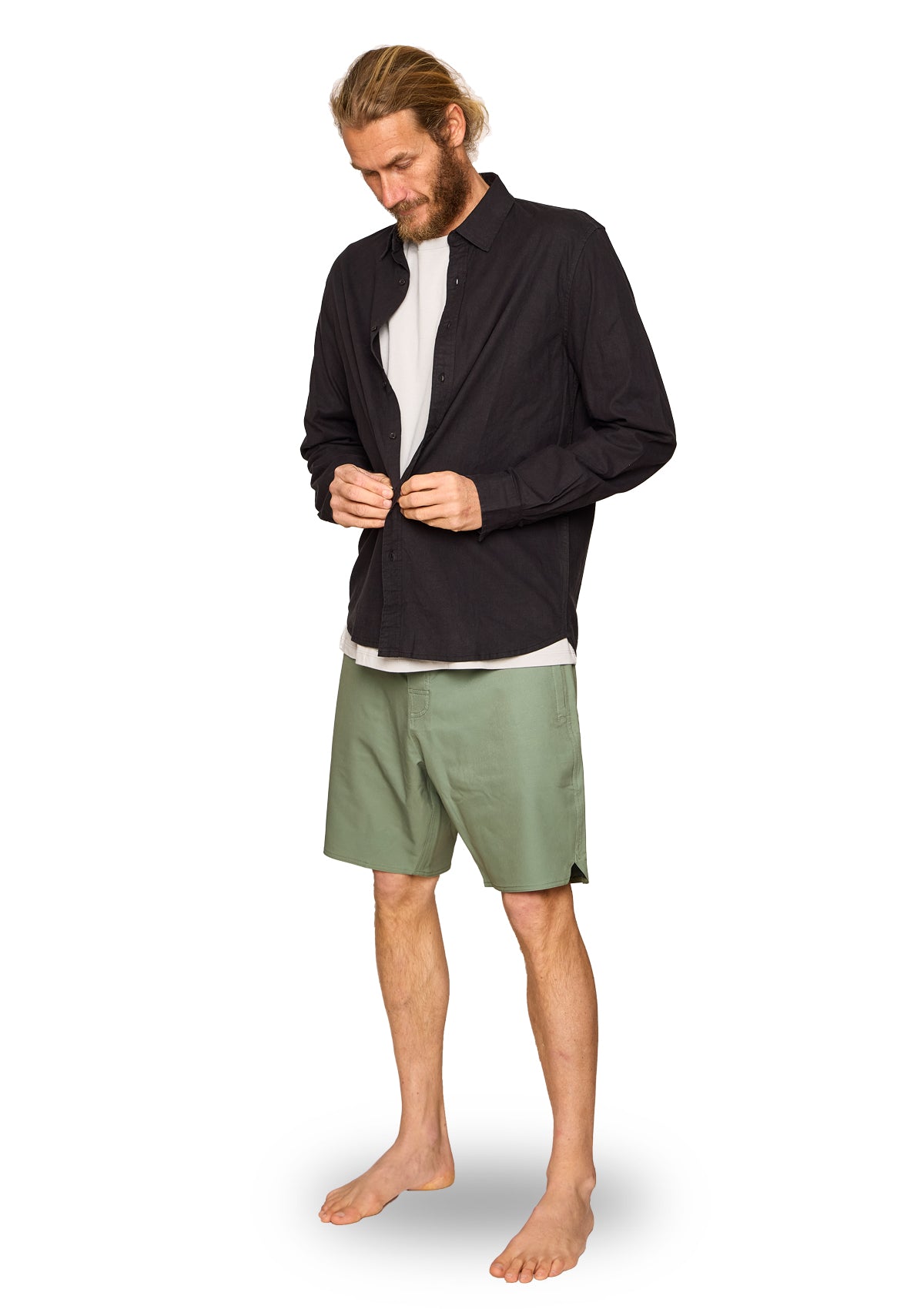 Hemp/ Organic Cotton Lightweight Shirt - Twilight