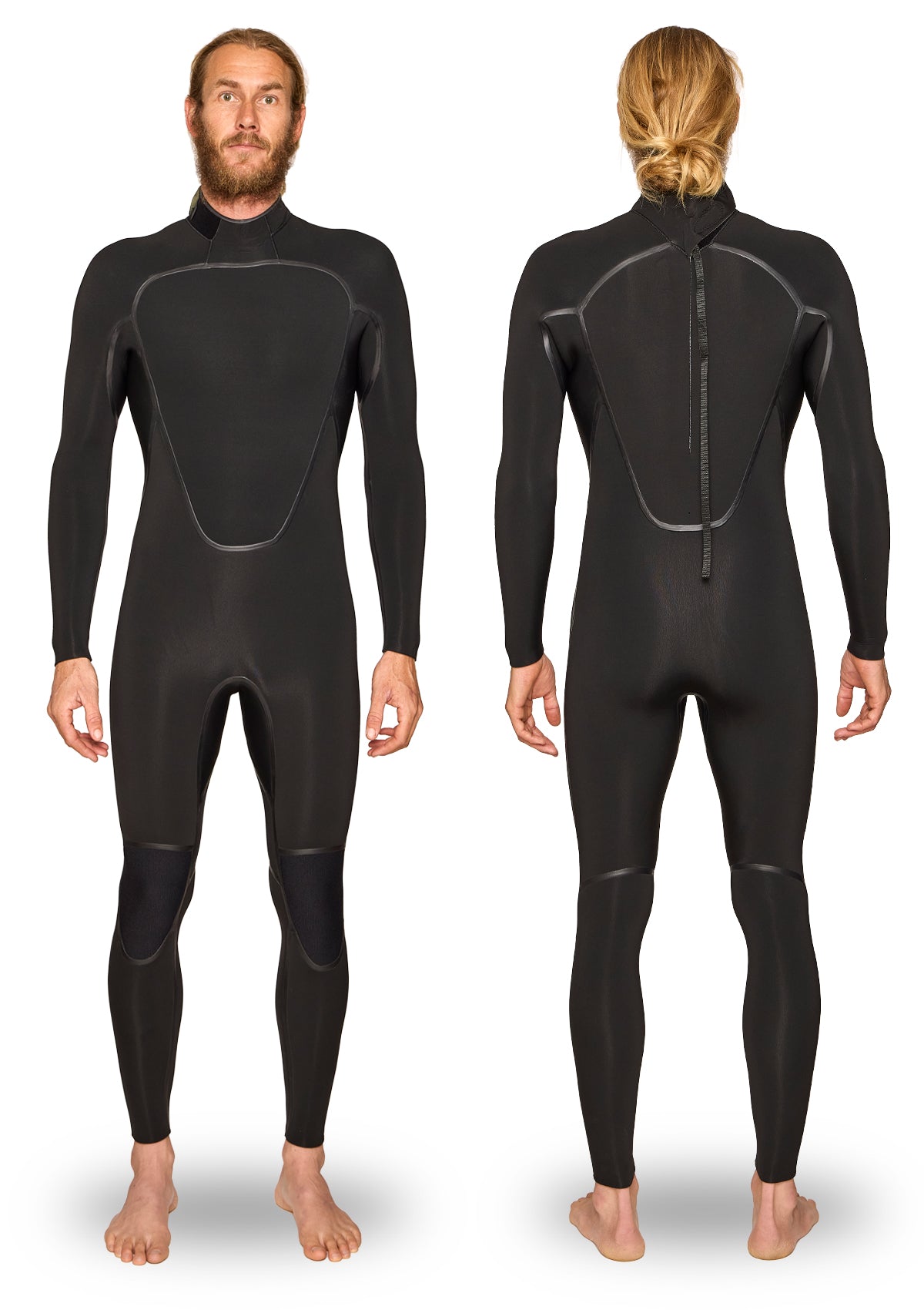 4/3 Back Zip Liquid Sealed Thermal Wetsuit