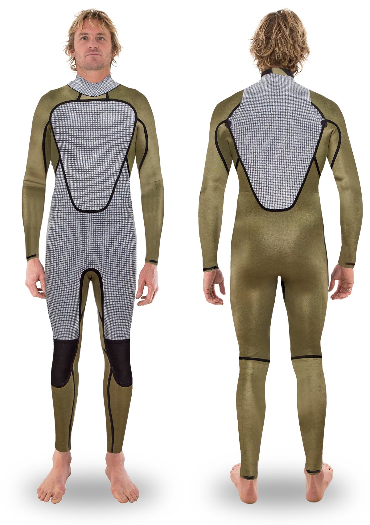 4/3 Liquid Sealed Back Zip Wetsuit