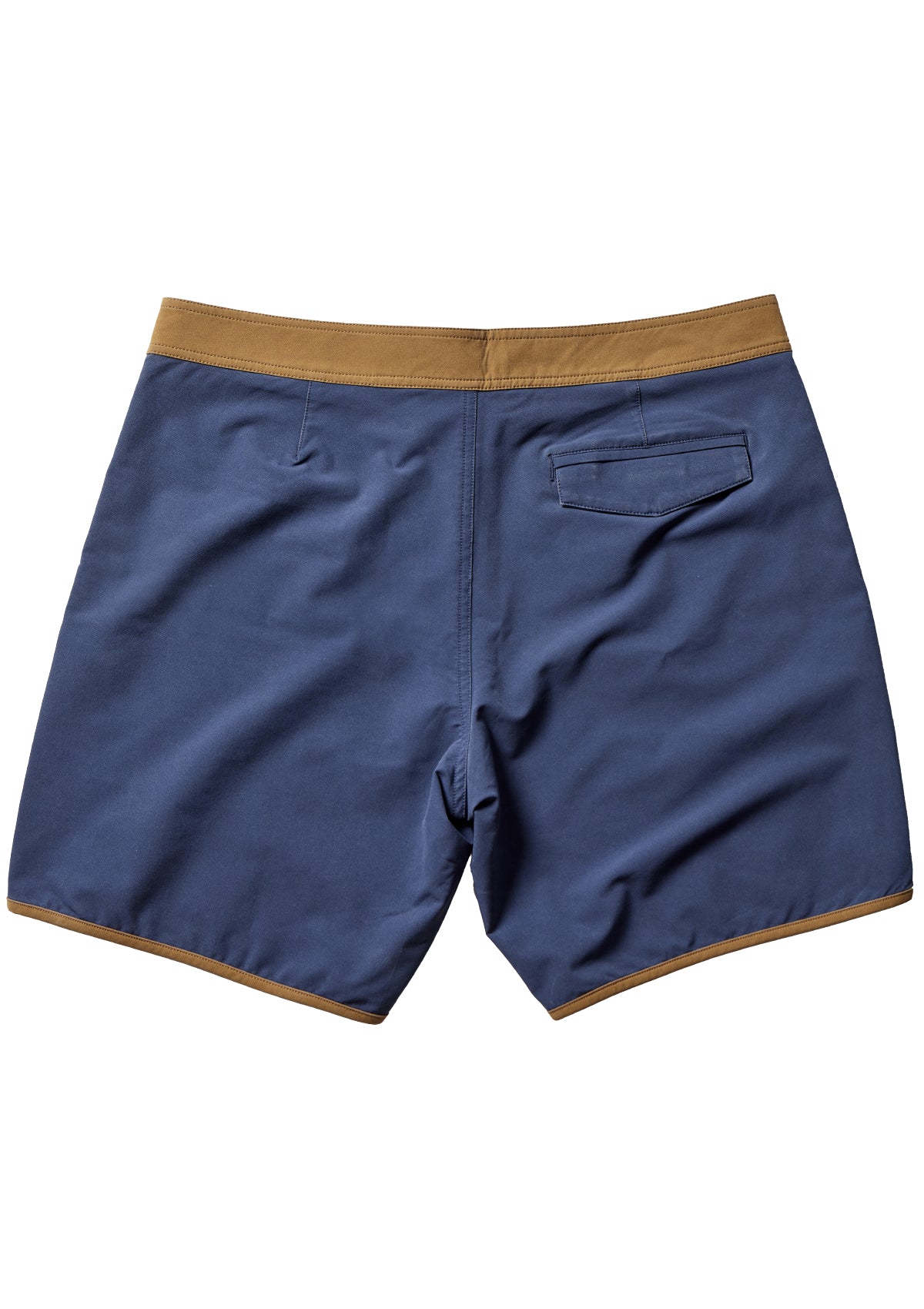 Navy Washed Scallop Boardshort