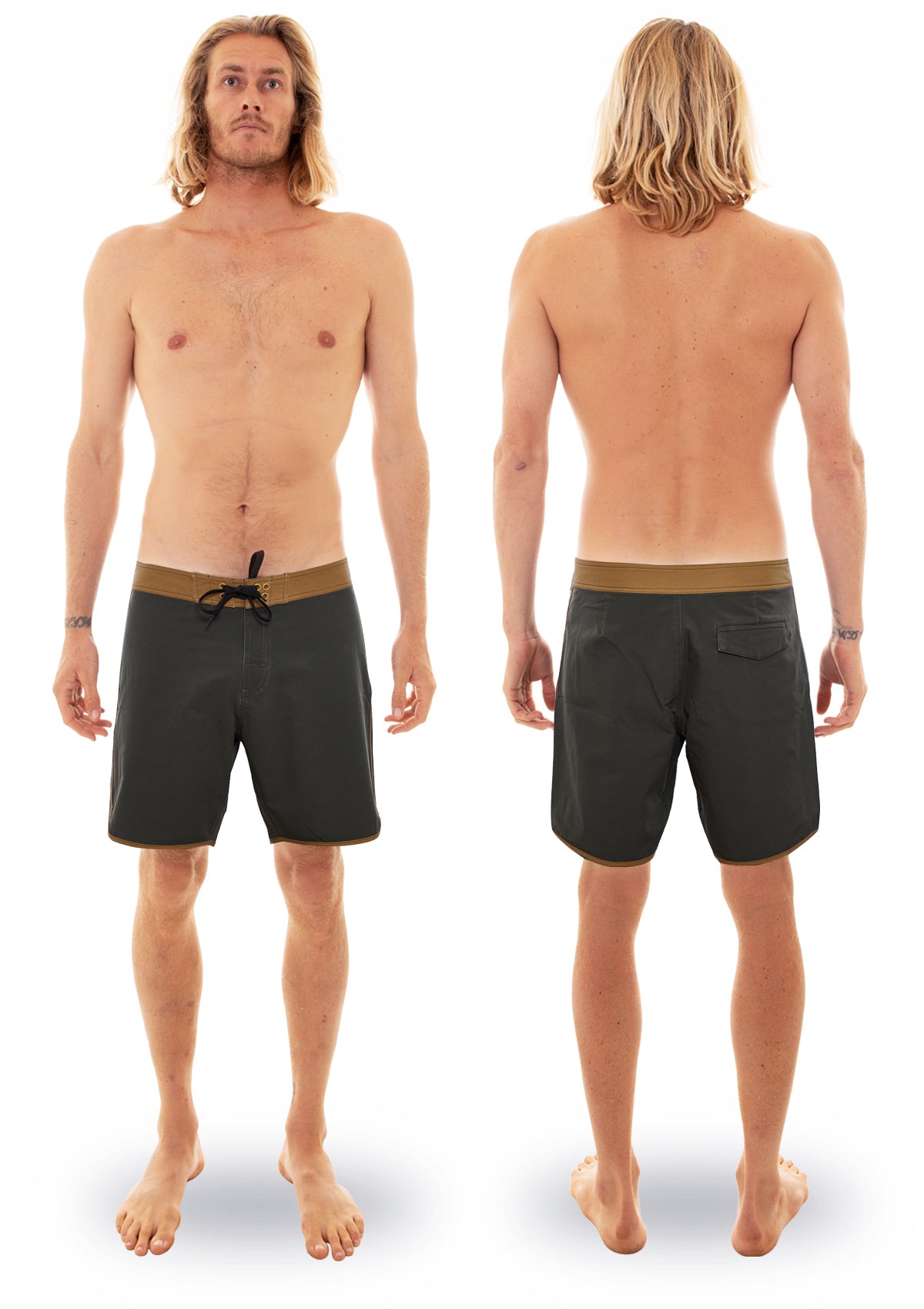 (LAST CHANCE) Dunegrass Washed Scallop Boardshort