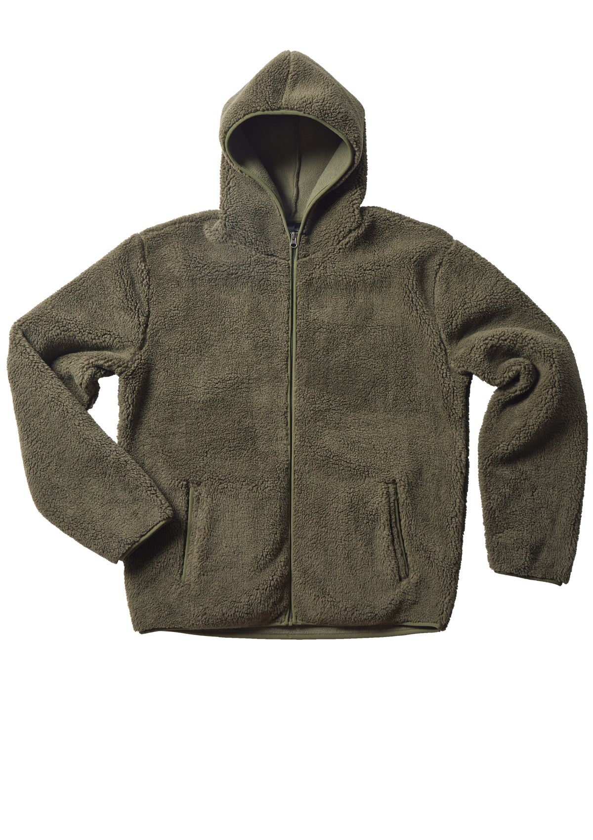 Sherpa Fleece Zip Hoodie – Dunegrass