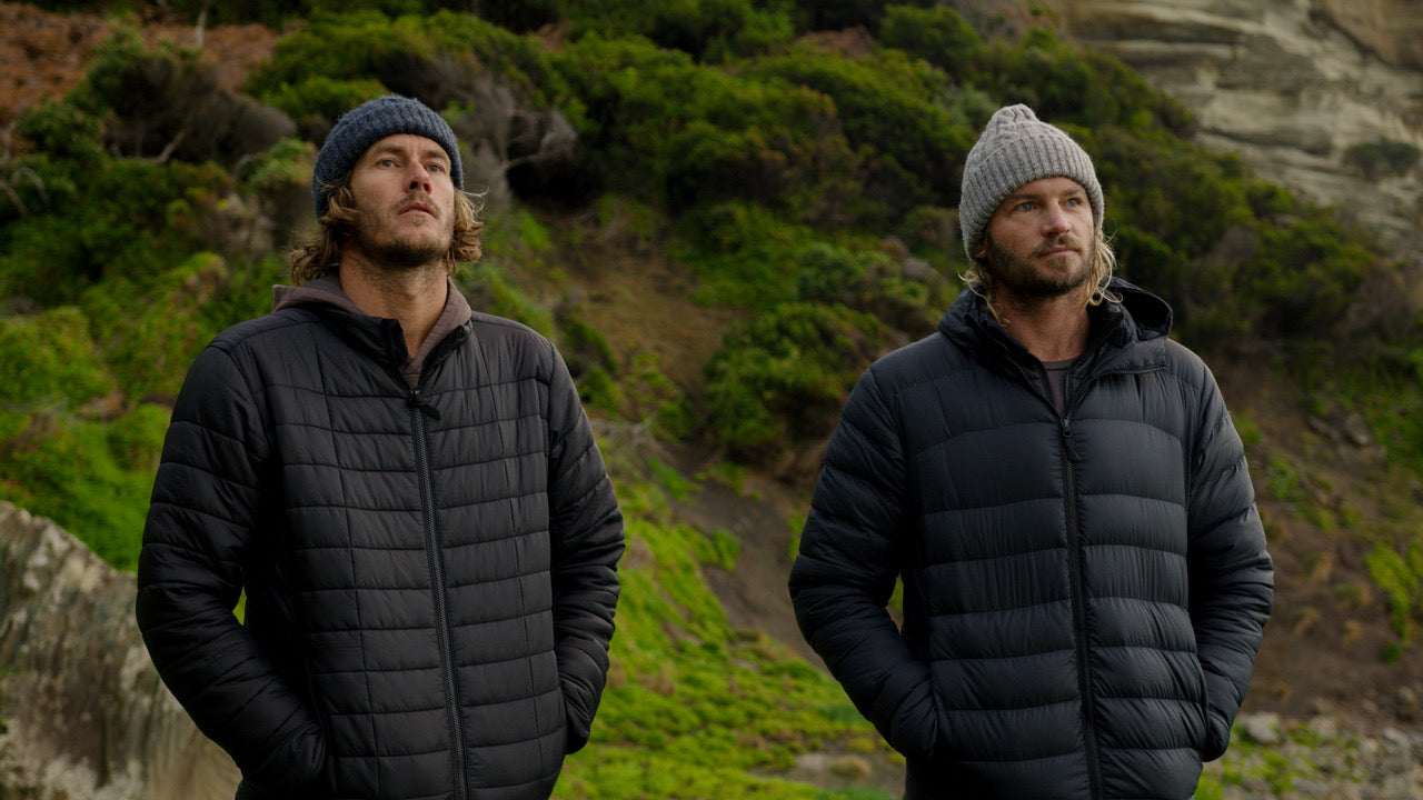 Cable Knit Beanie - Navy