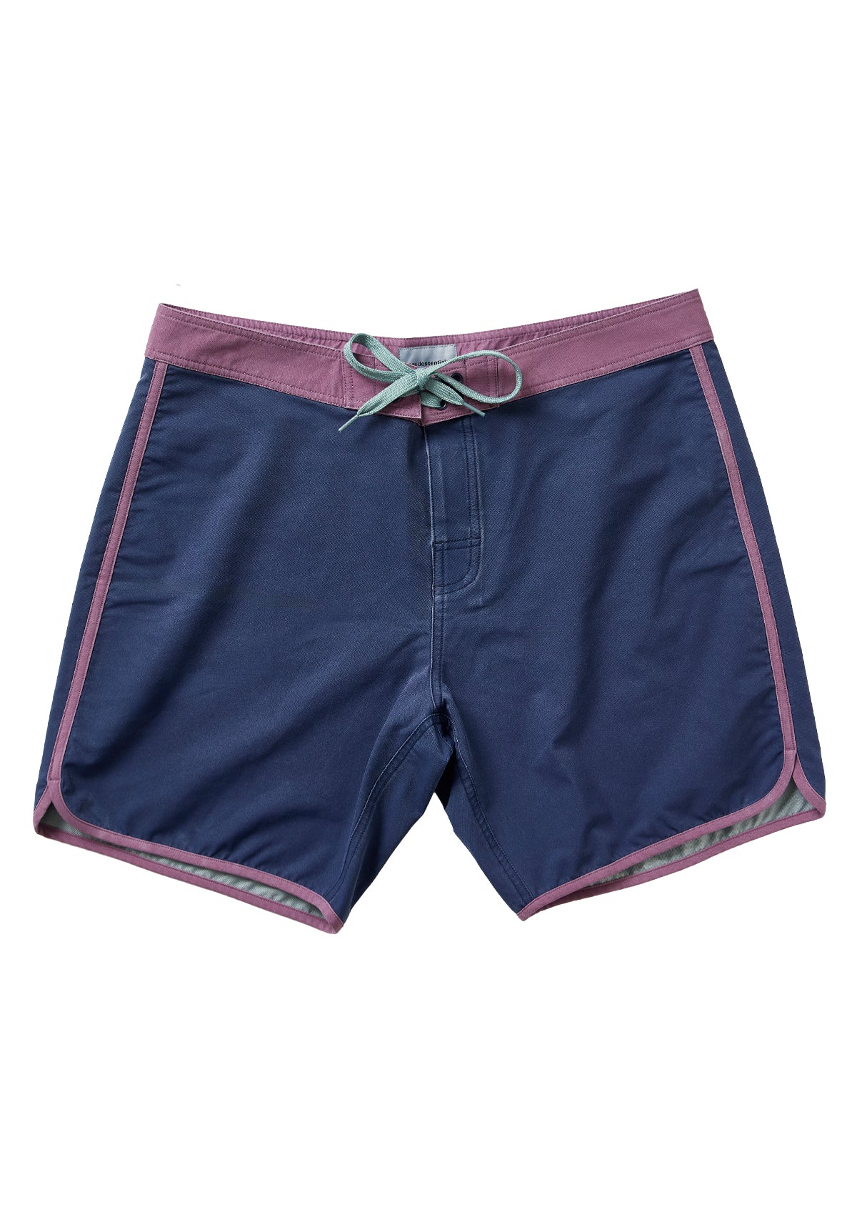 Deep Indigo Washed Scallop Boardshort