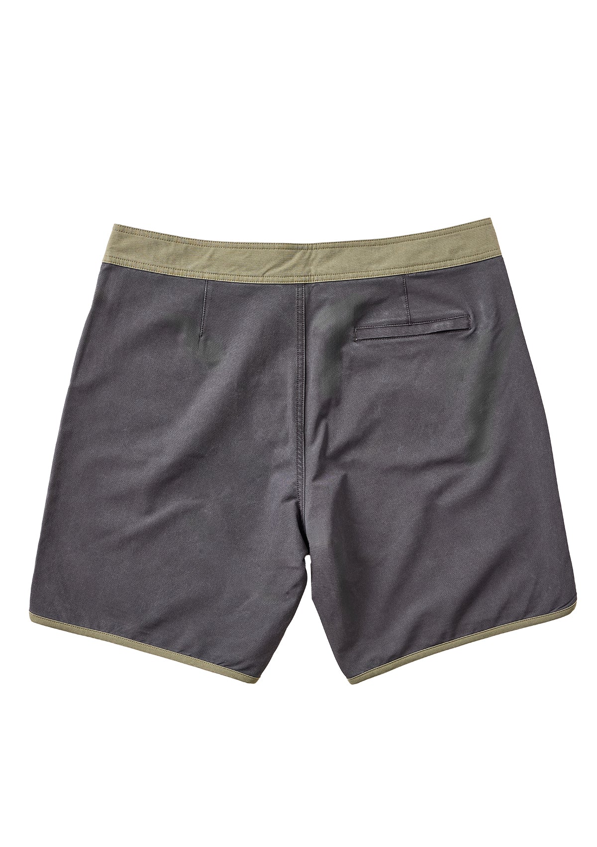 Charcoal Washed Scallop Boardshort