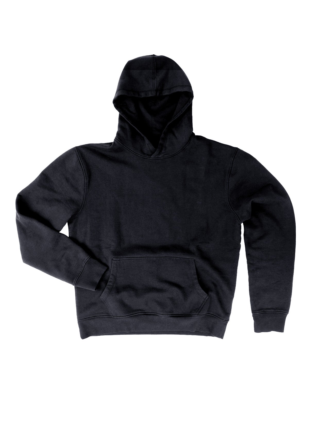 Organic Cotton Hoodie - Twilight Black