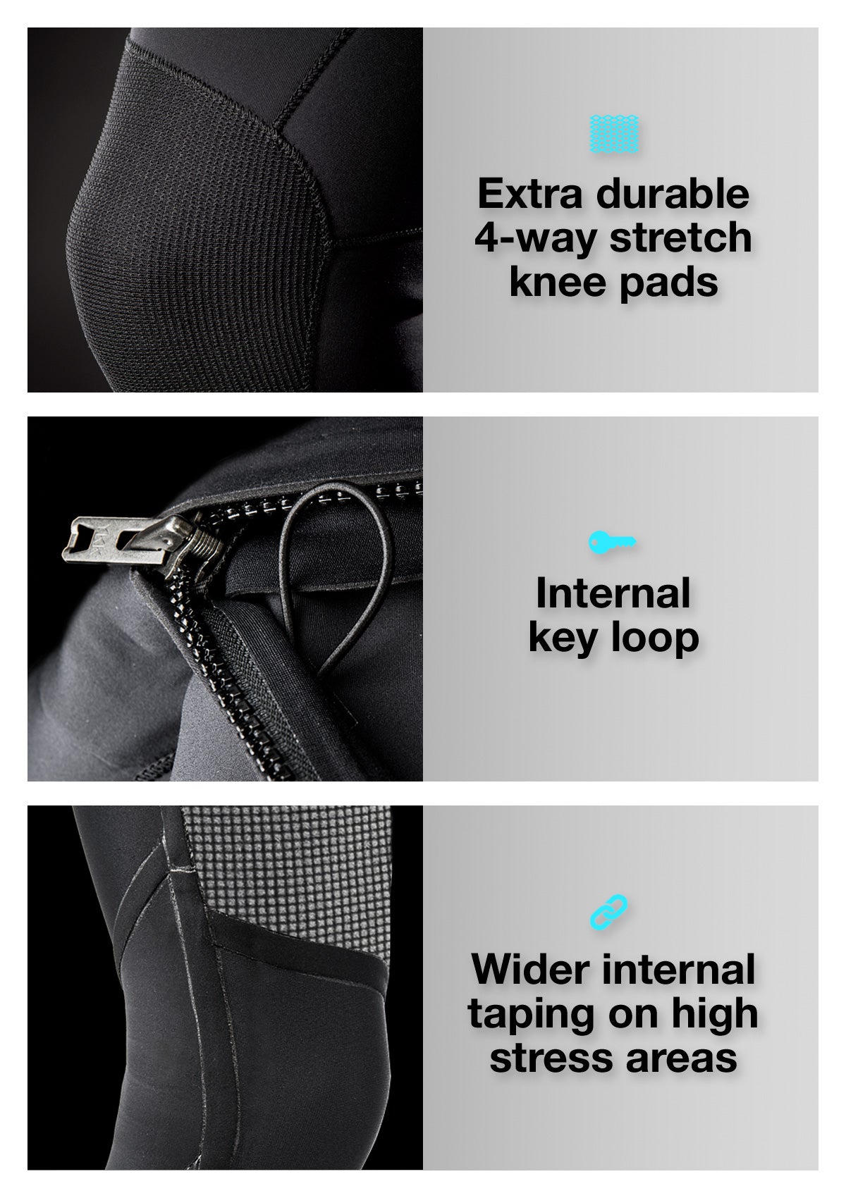 3/2 Thermal Chest Zip Wetsuit