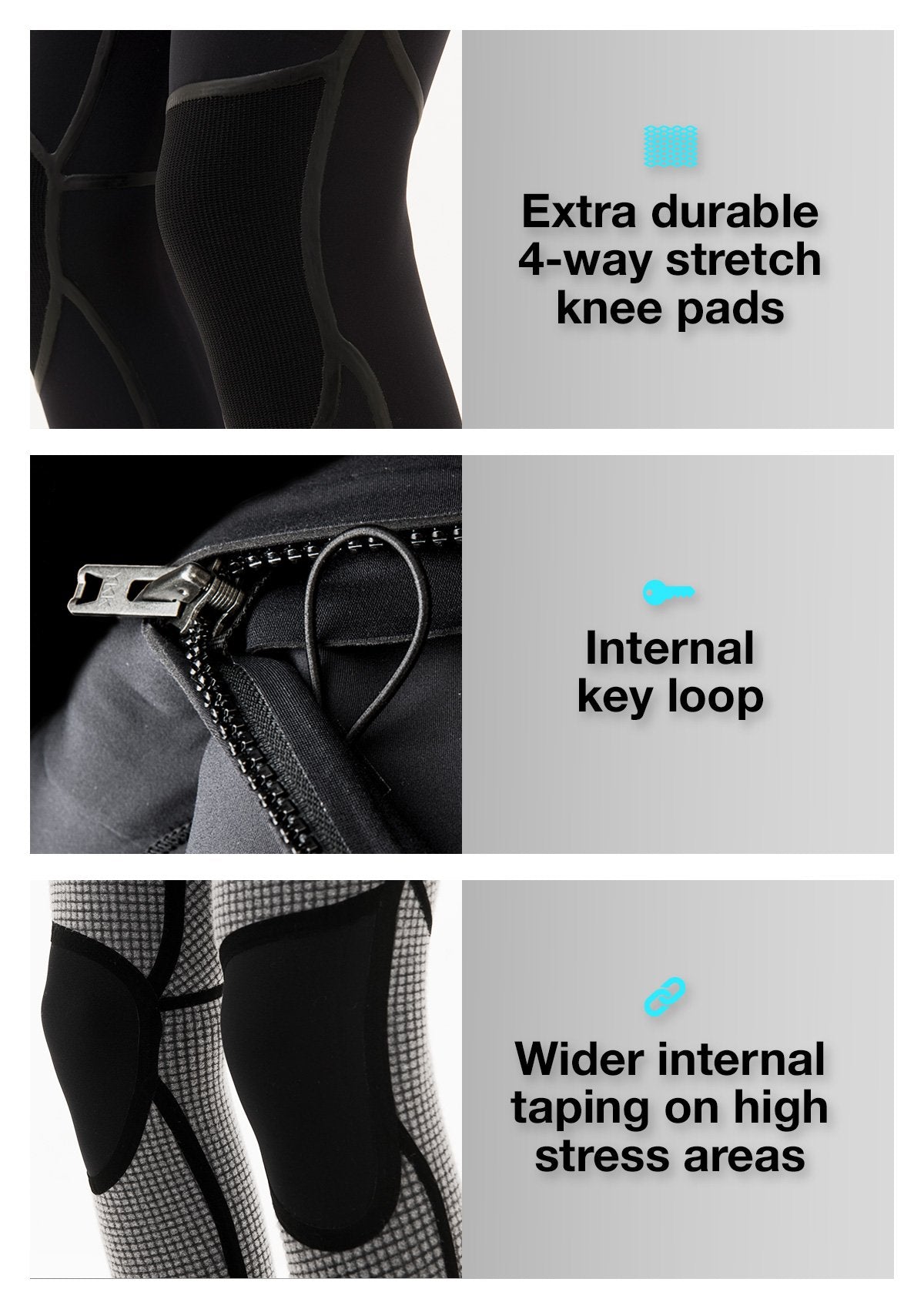 Womens 6/4/3 Hooded Liquid Sealed Thermal Chest Zip Wetsuit