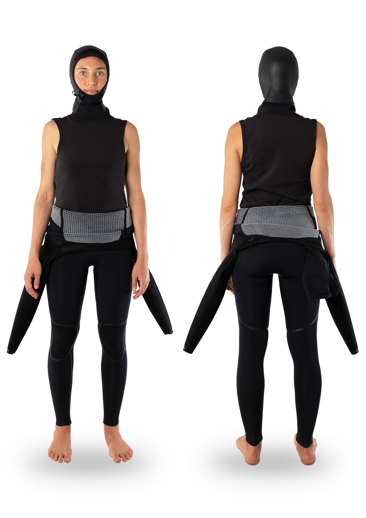 Womens 2mm Balaclava Wetsuit Vest