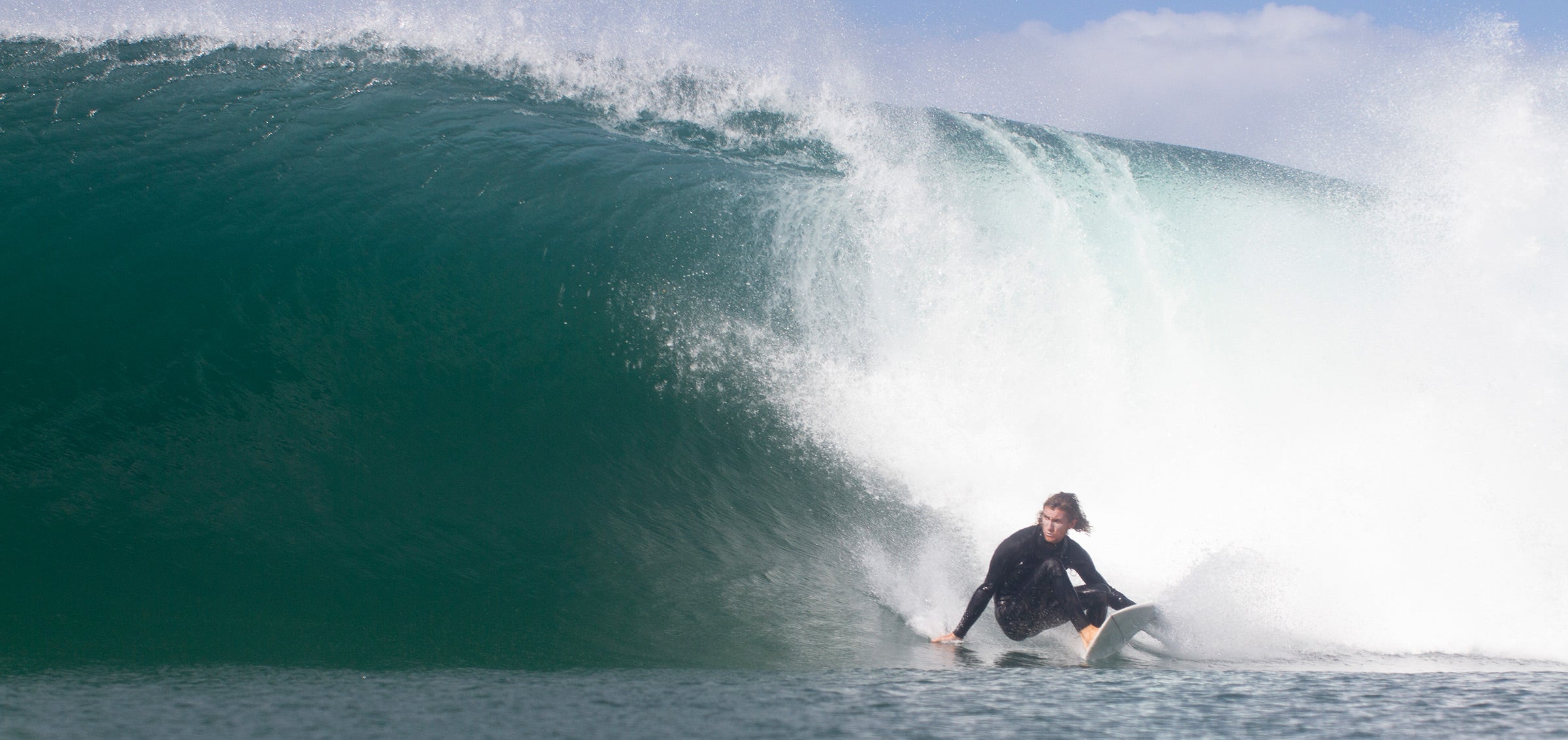 Hand Foiled 8” Traditional Upright Single Fin - Black