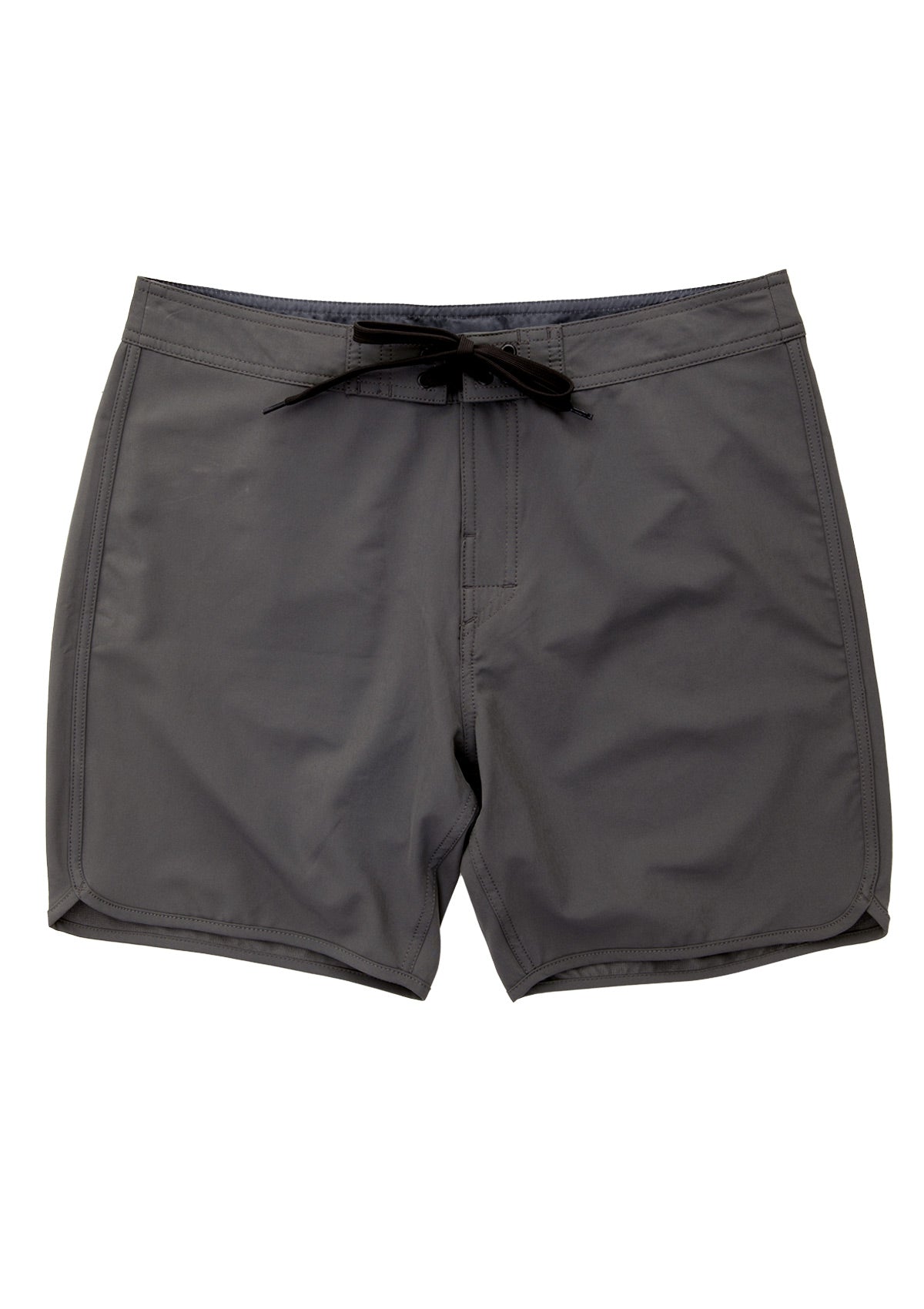 Dark Grey - Scallop Boardshort