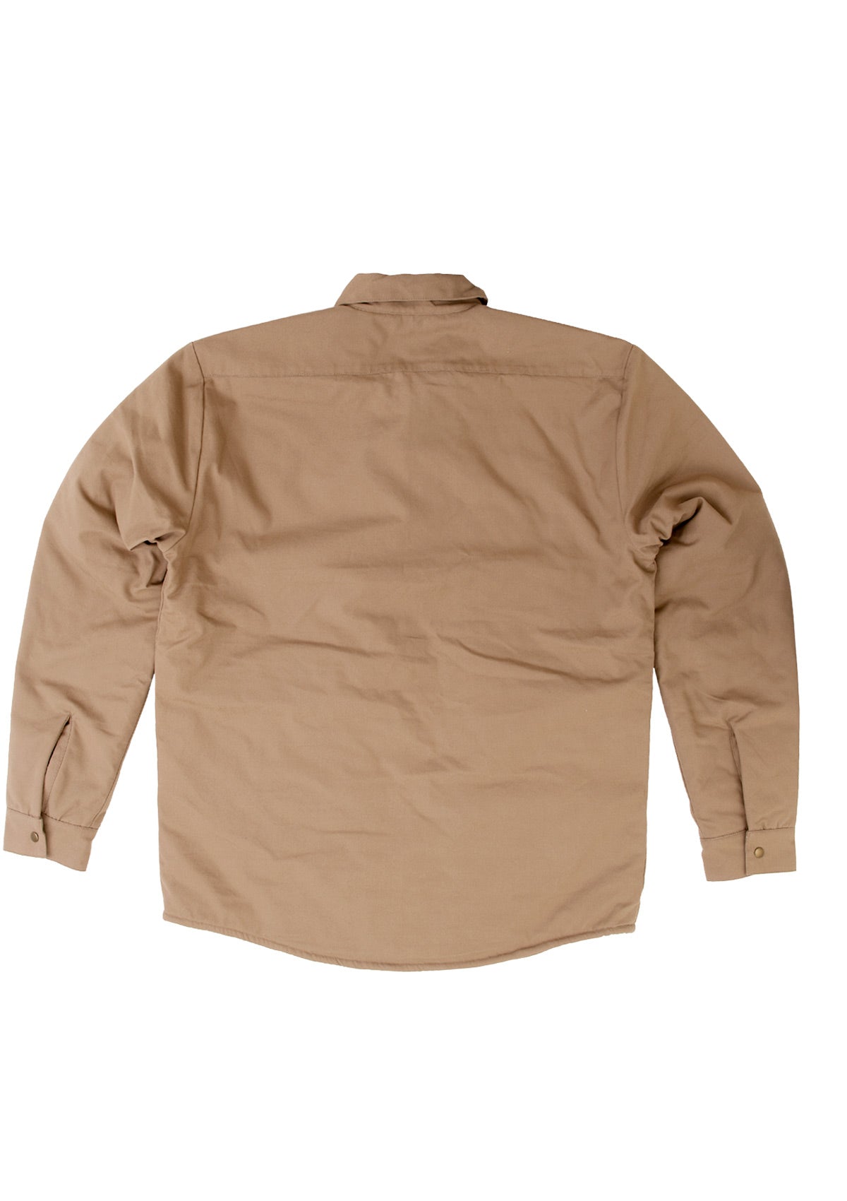 needessentials organic cotton wool insulated jacket tan winter non branded