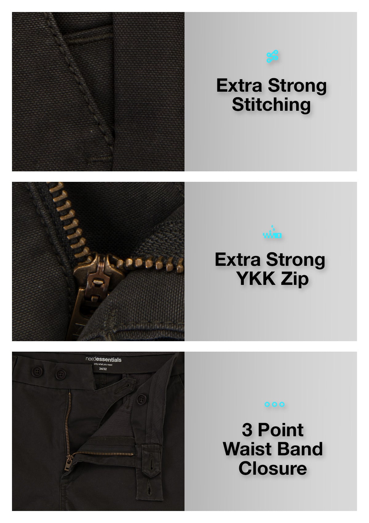 Organic Cotton Straight Leg Pant - Twilight Black