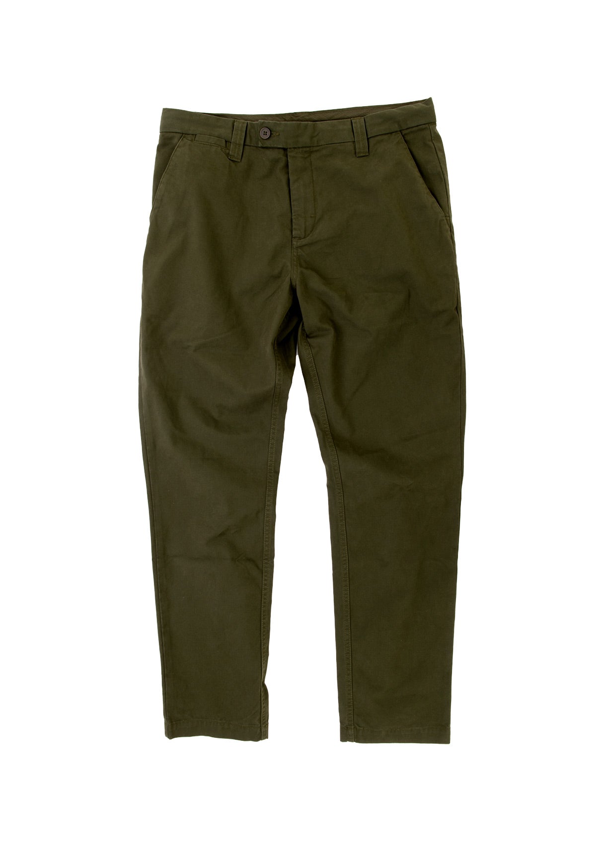 needessentials organic cotton pant green chino