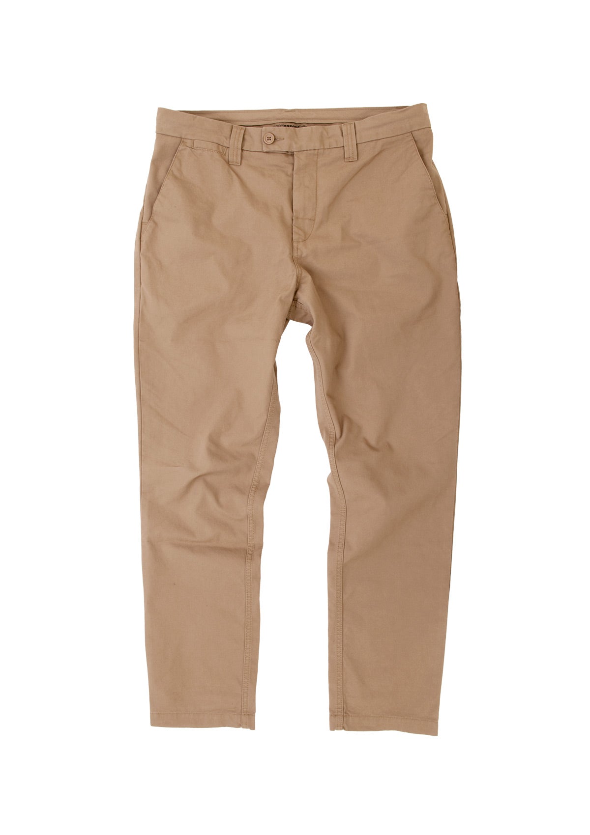 needessentials organic cotton pant tan chino