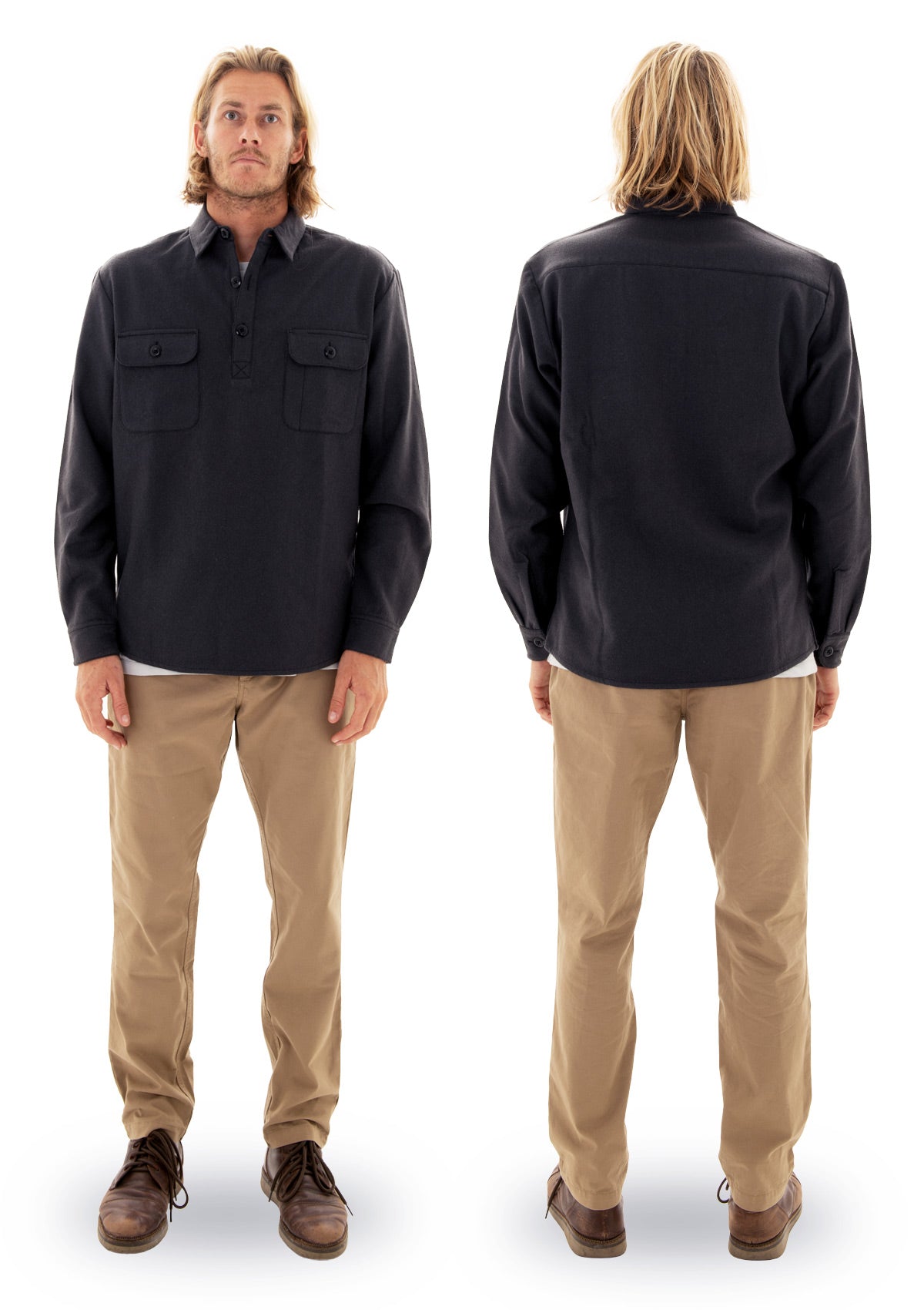 needessentials organic cotton pant tan chino torren martyn