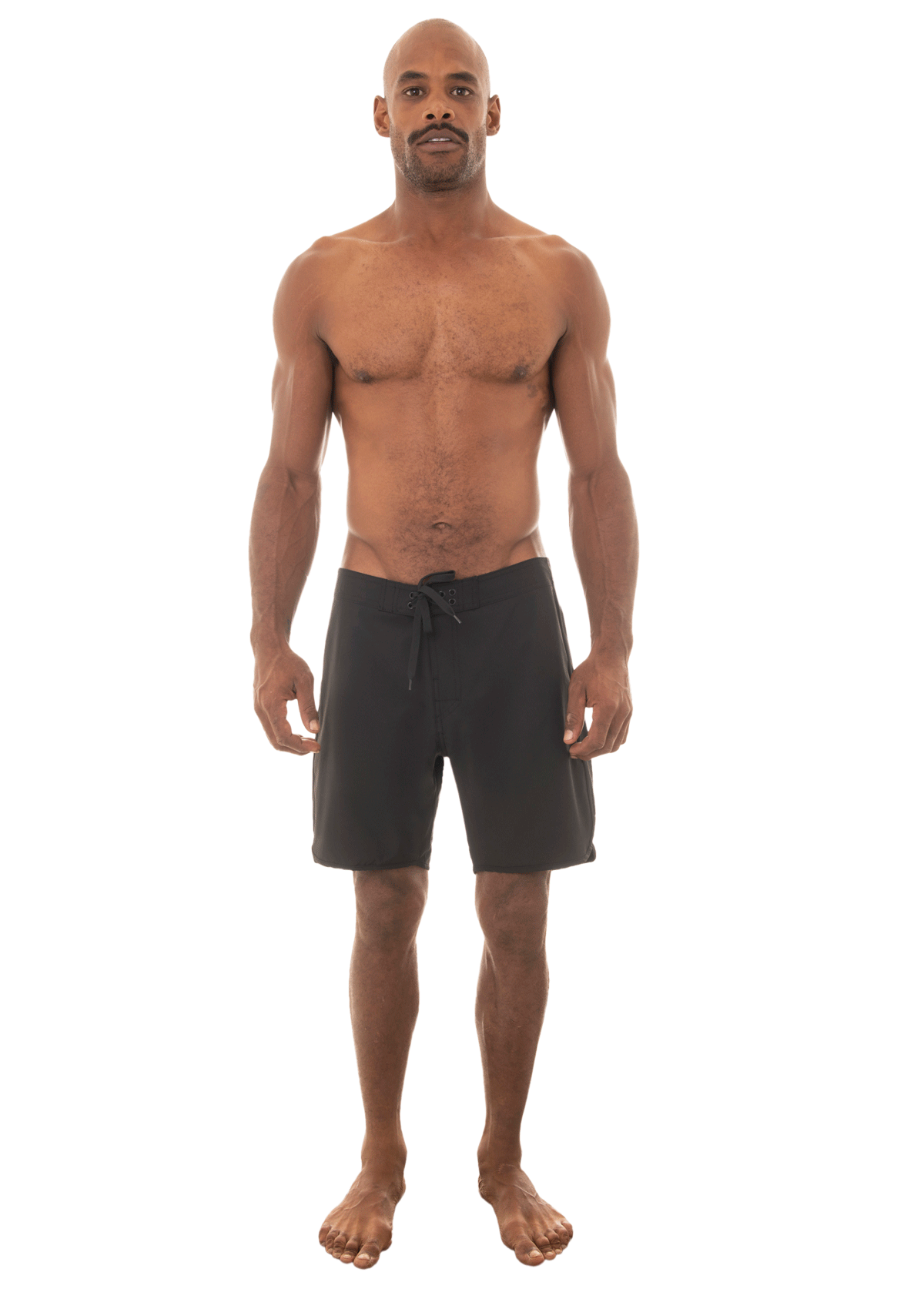 Black-Scallop Boardshort