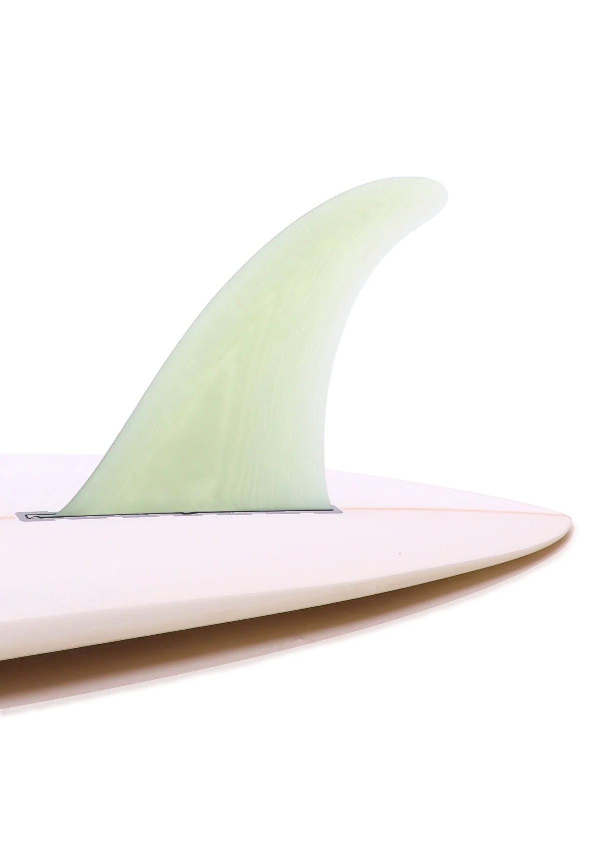 Hand Foiled 10” Log Single Fin - Clear