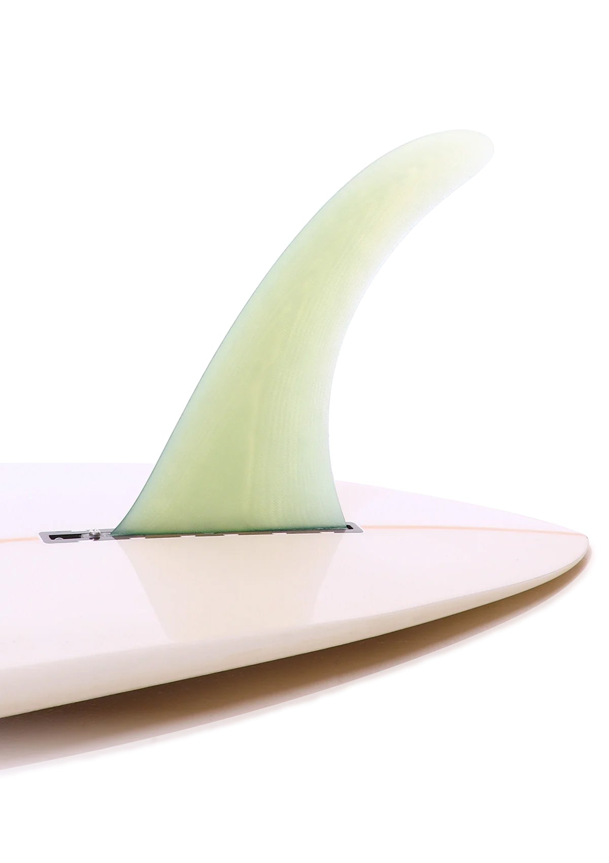 Hand Foiled 10” Single Raked Fin - Clear | needessentials