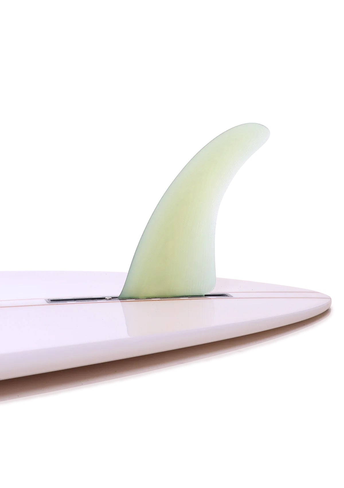 Hand Foiled 9” Single Whale Fin - Clear