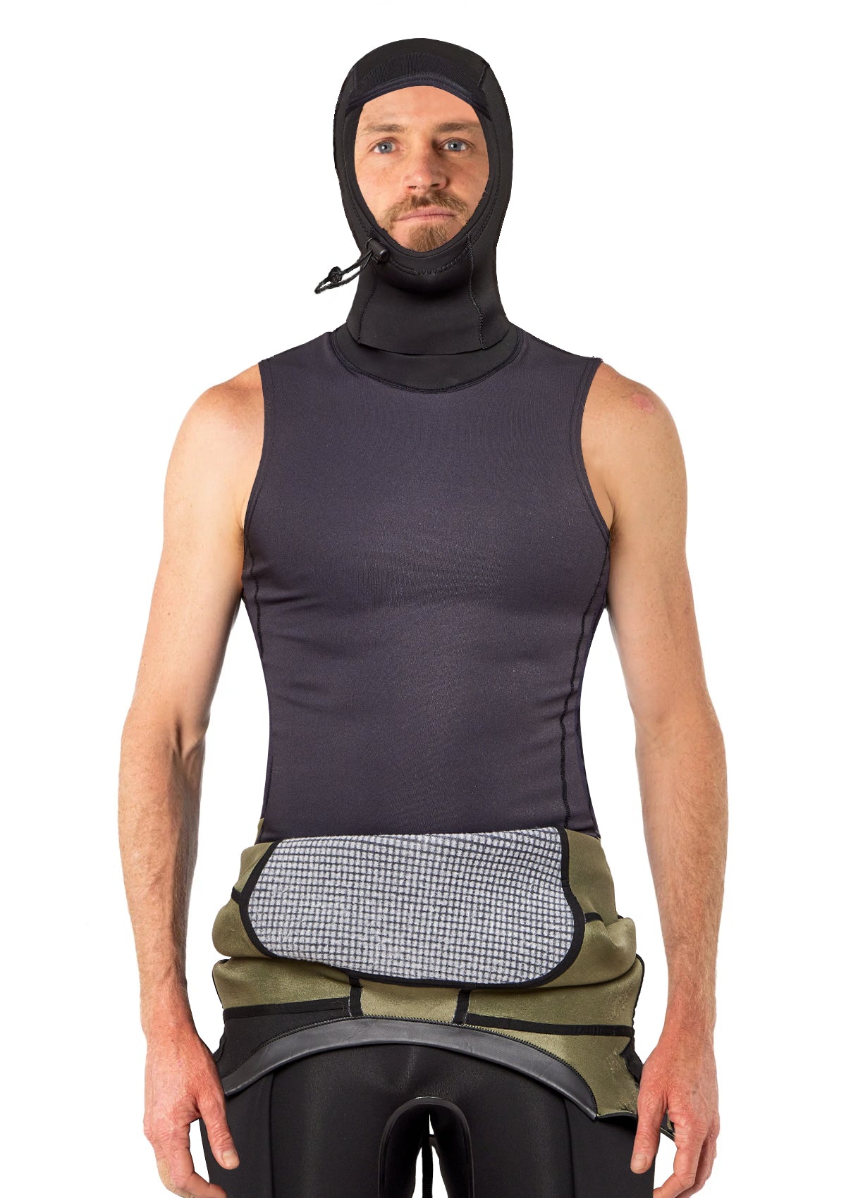 refomed　BALACLAVA WOOL VEST Mens 2mm Balaclava Vest | needessentials