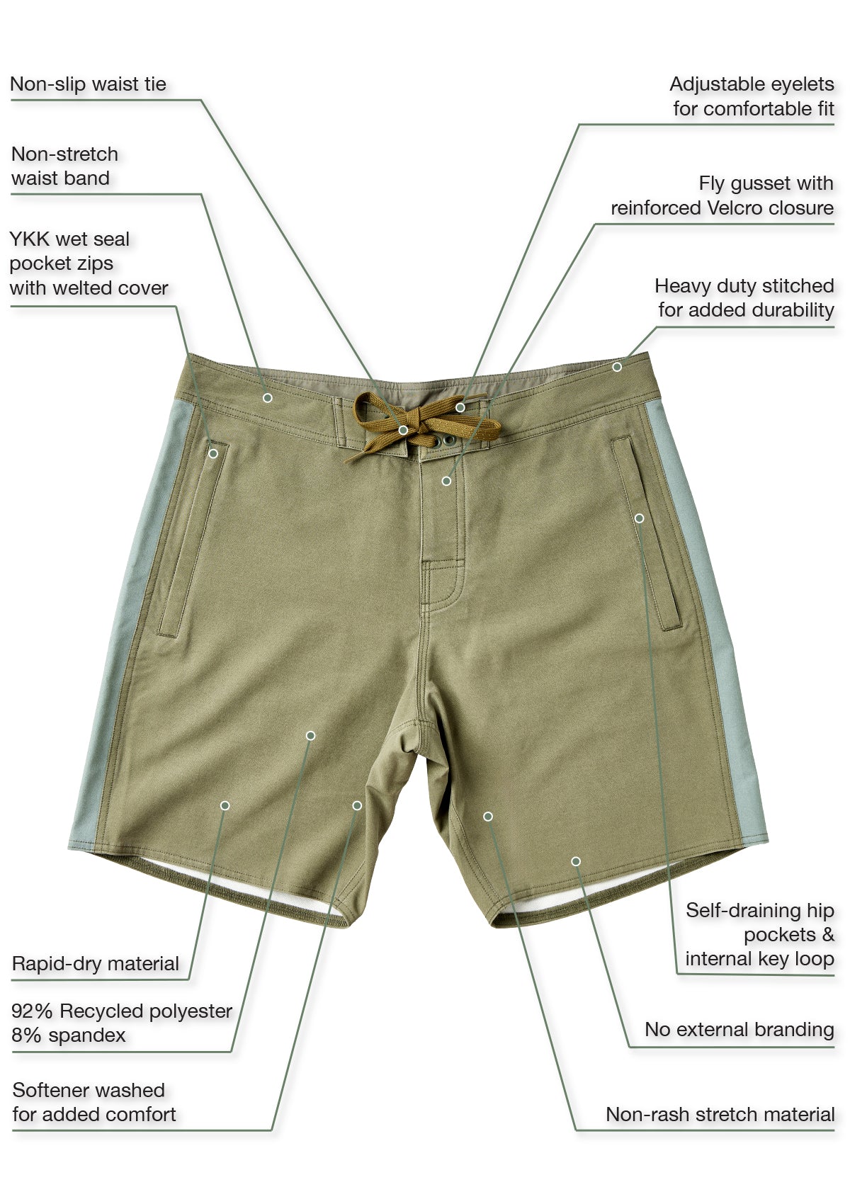 Dunegrass Expedition Boardshort