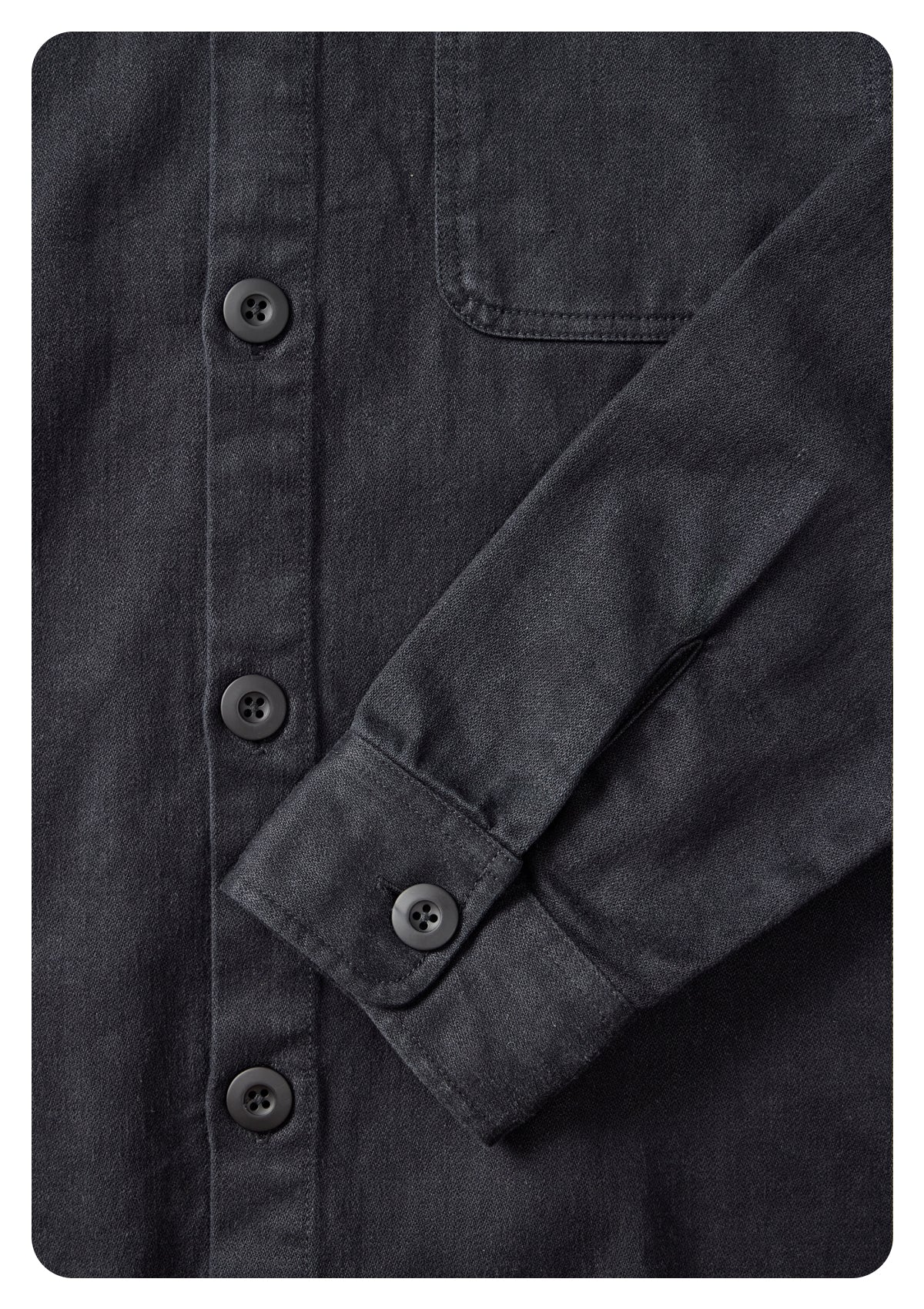Hemp/ Organic Cotton Work Shirt - Twilight