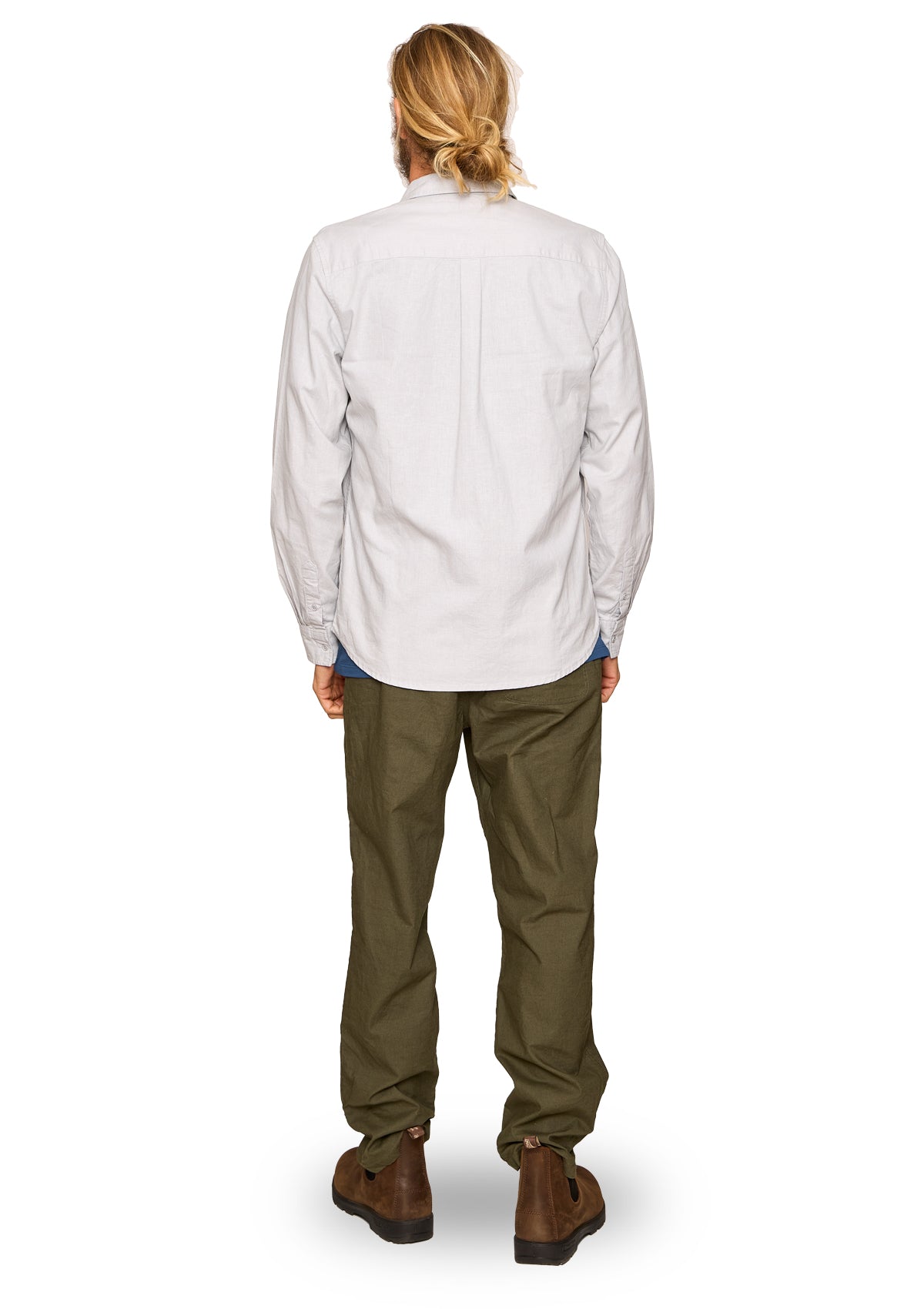 Hemp/ Organic Cotton Lightweight Shirt - Cloud
