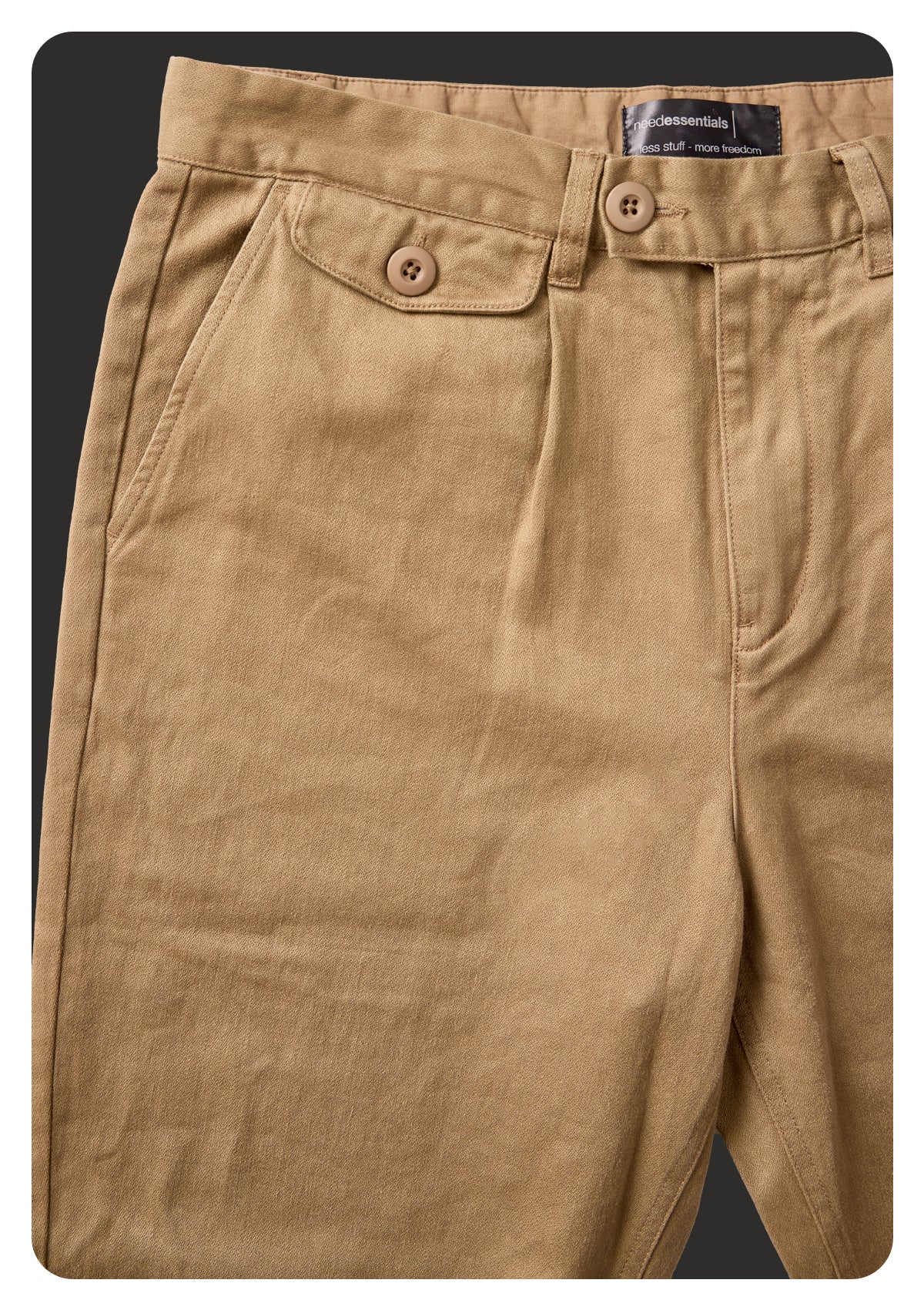 Hemp / Organic Cotton Work  Pant - Khaki