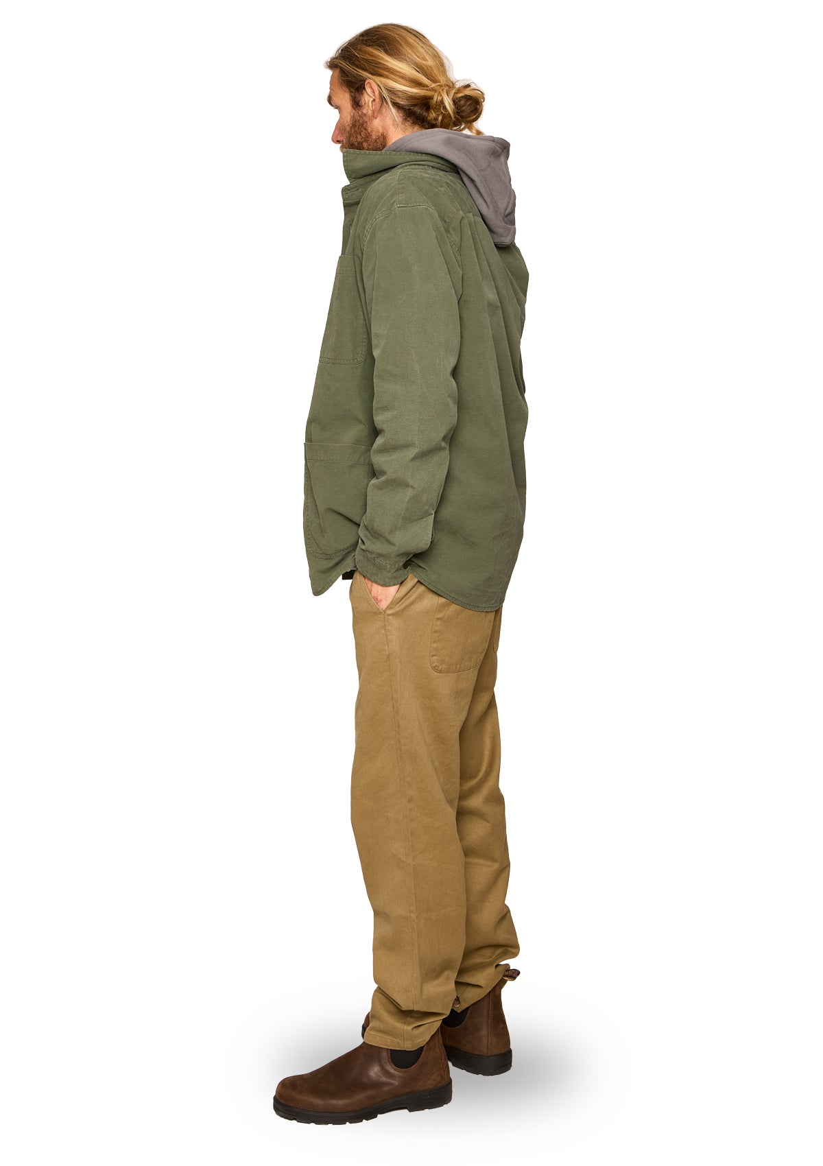 Hemp / Organic Cotton Work  Pant - Khaki