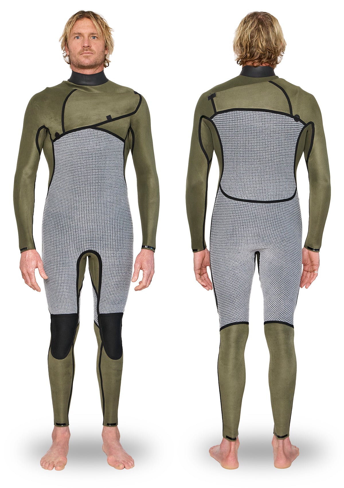 3/2 Thermal Chest Zip Wetsuit