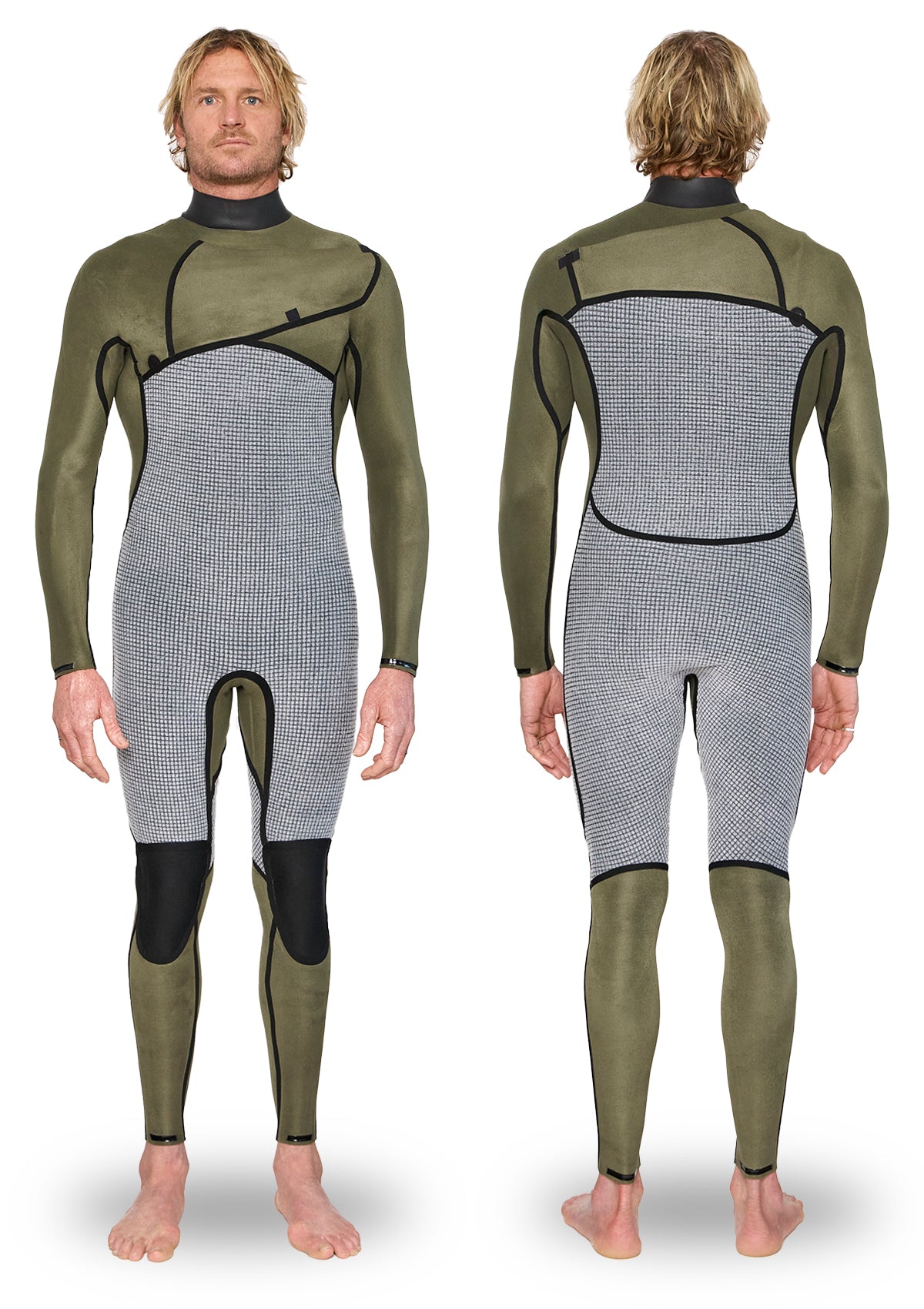 3/2 Thermal Chest Zip Wetsuit