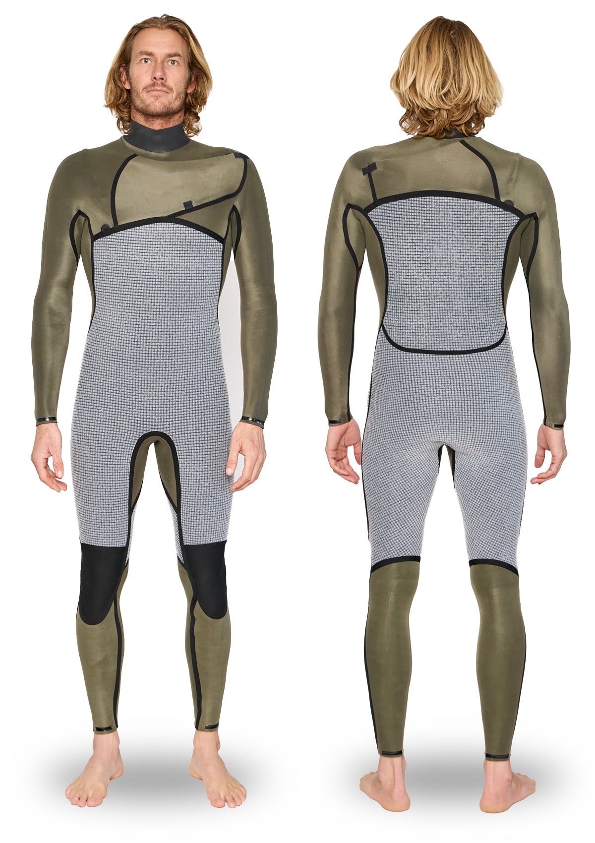 4/3 Thermal Chest Zip Wetsuit