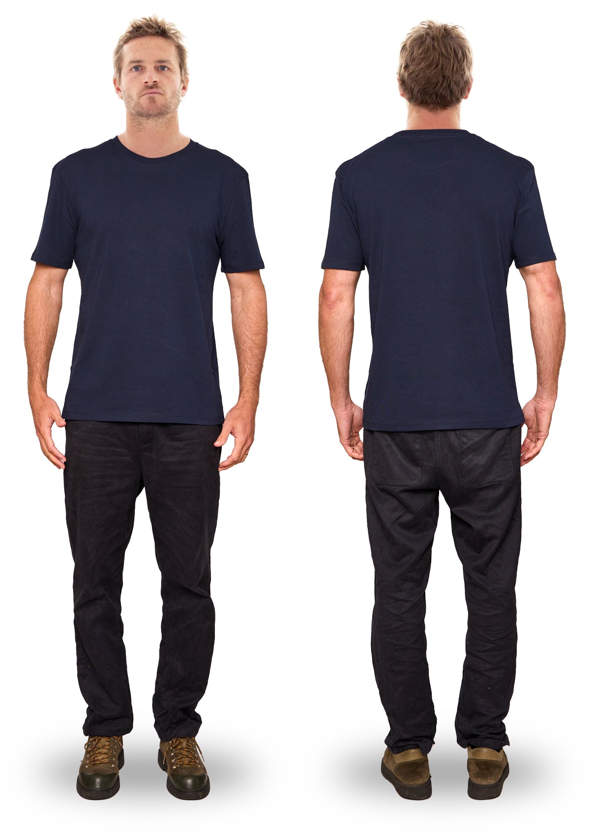 Organic Cotton T-shirt - Deep Indigo