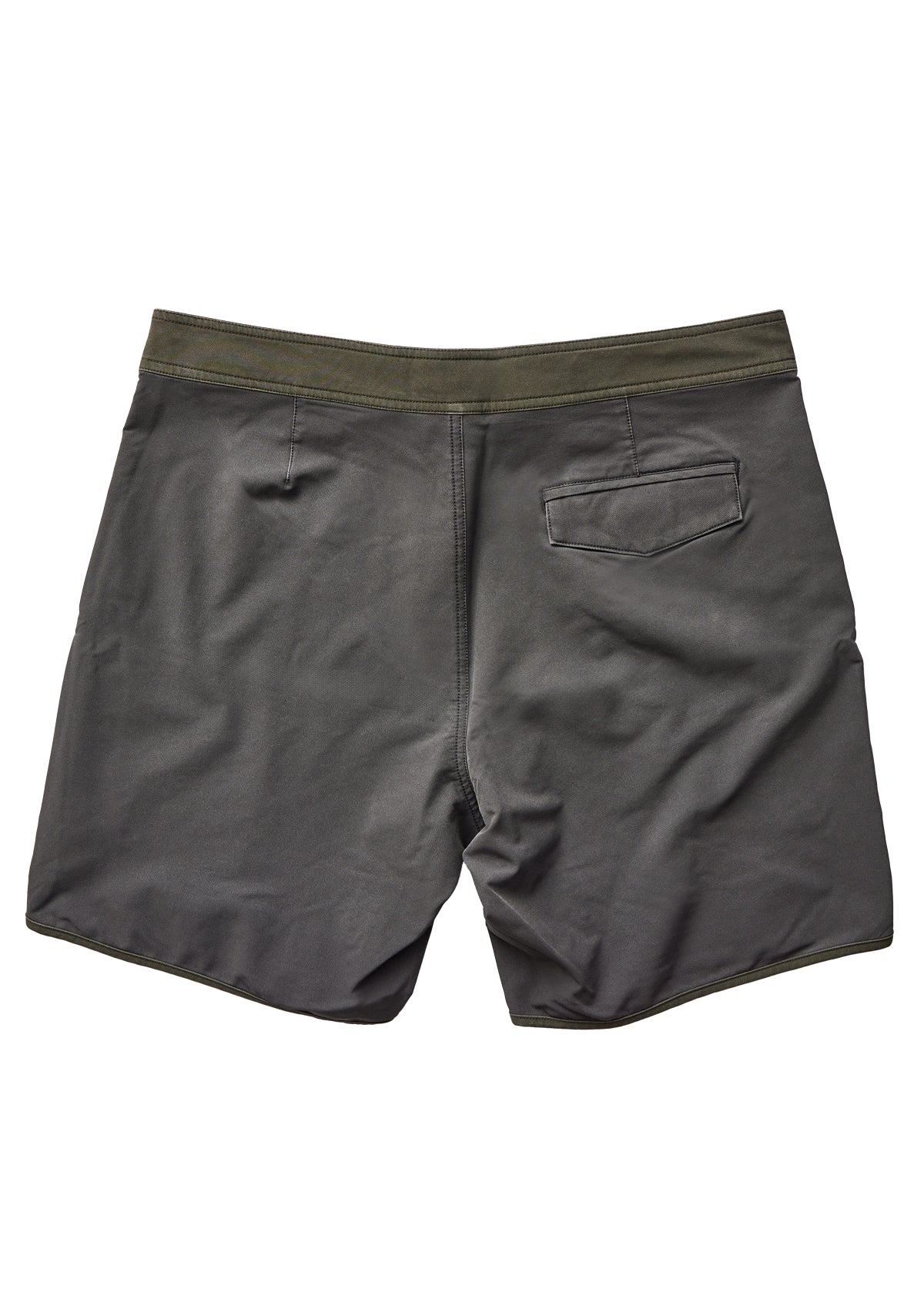 Charcoal Washed Scallop Boardshort