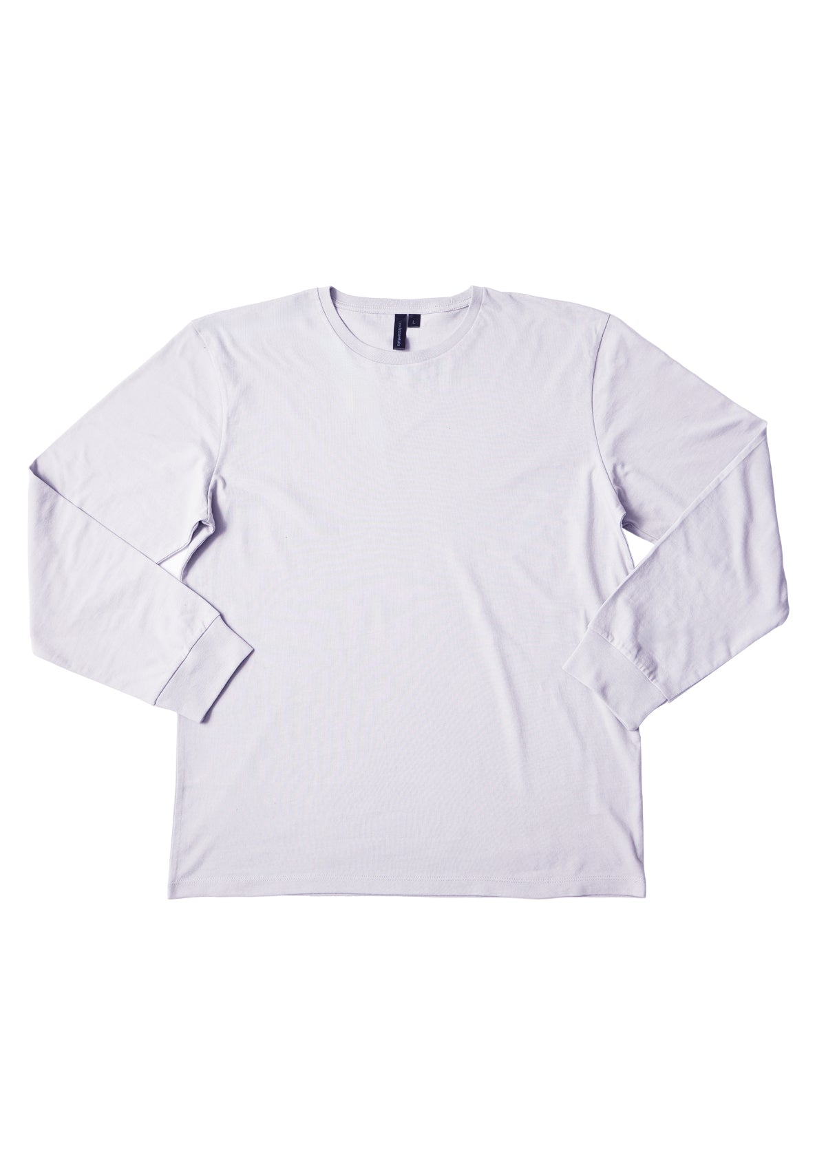 Organic Cotton Long Sleeve T-shirt - Whitewater