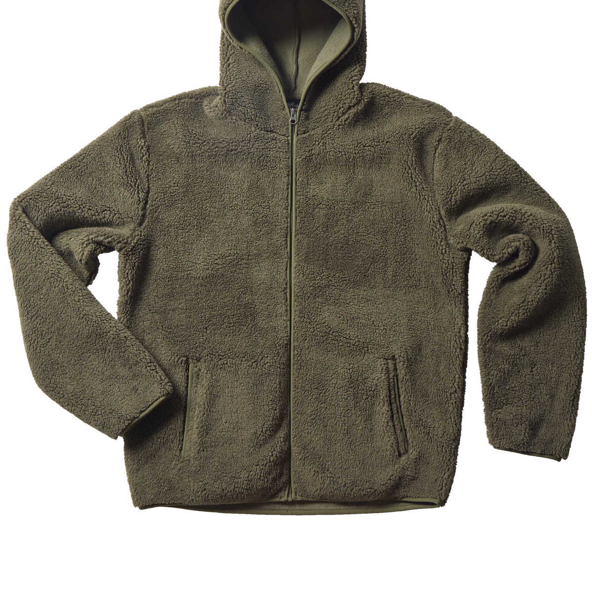 Sherpa Hoodie Fuzzy Hoodie Jacket Men's Serious Sweats Full Zip