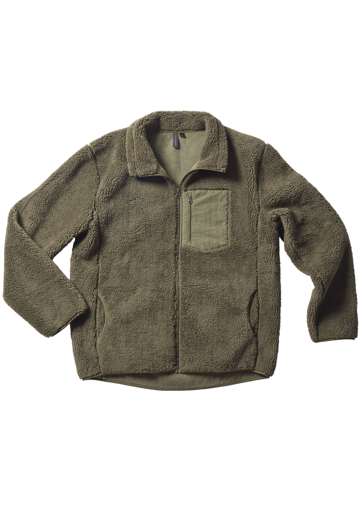 Sherpa Fleece Zip Jacket – Dunegrass