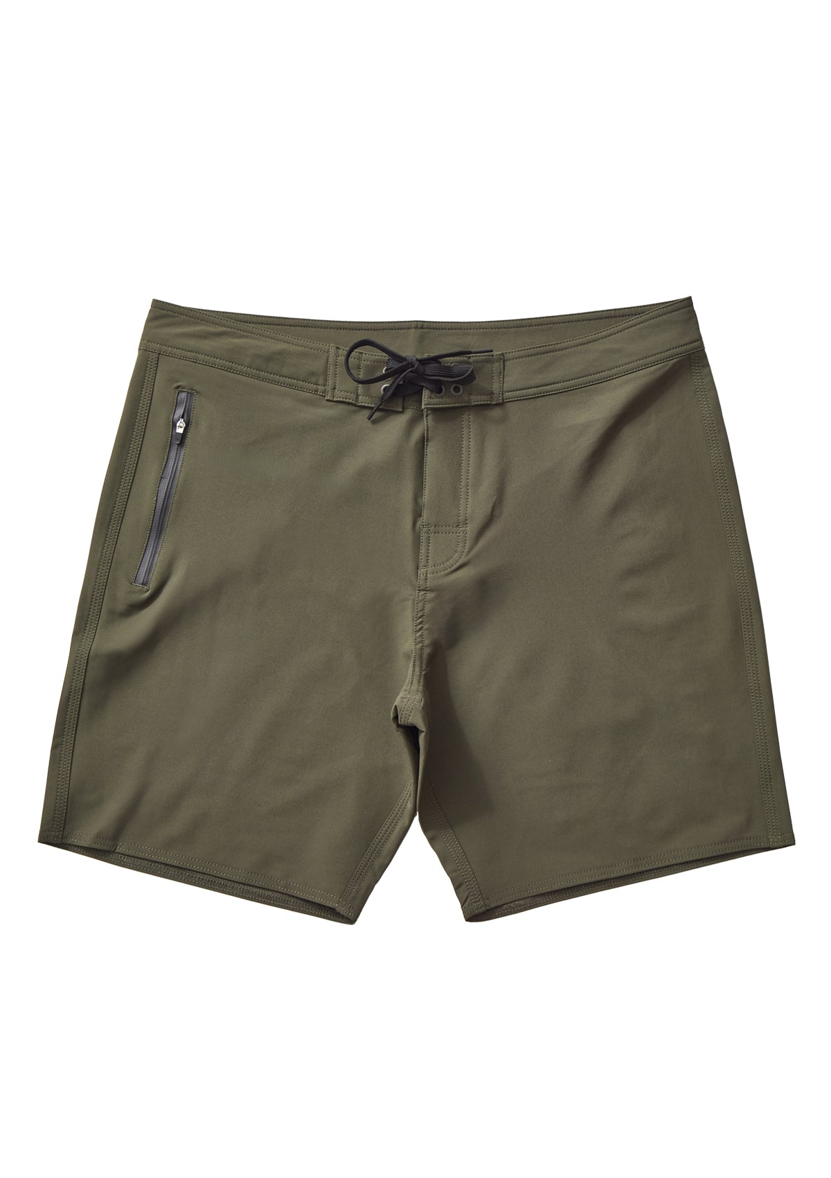 Olive-Side Pocket Boardshort