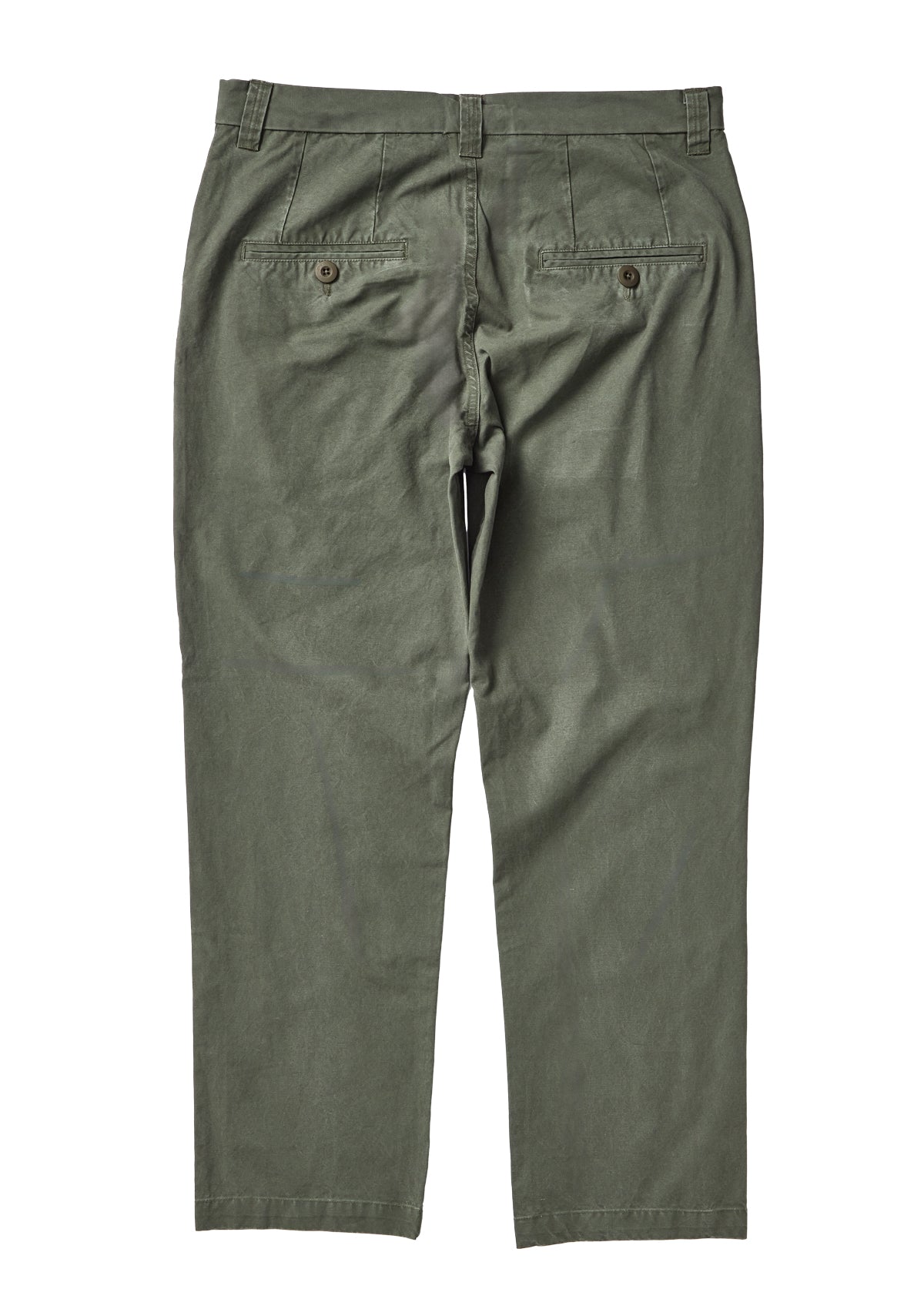 Organic Cotton Straight Leg Pant - Headland Green