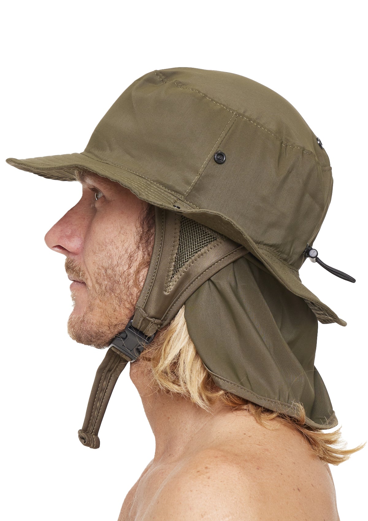 Surfrider Foundation Not-For-Profit Surf Hat - Olive