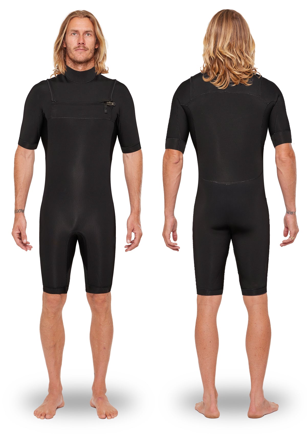 2mm Thermal Bib Zip Spring Wetsuit