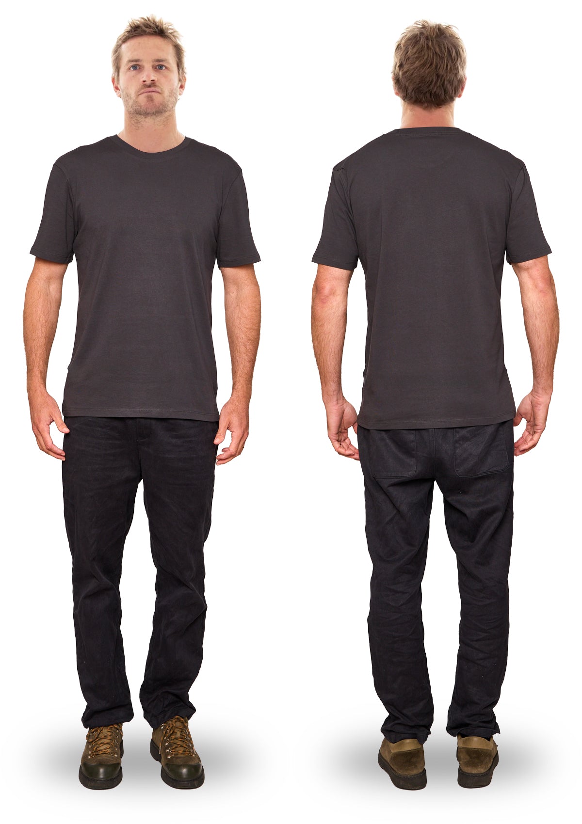 Organic Cotton T-shirt - Twilight Black