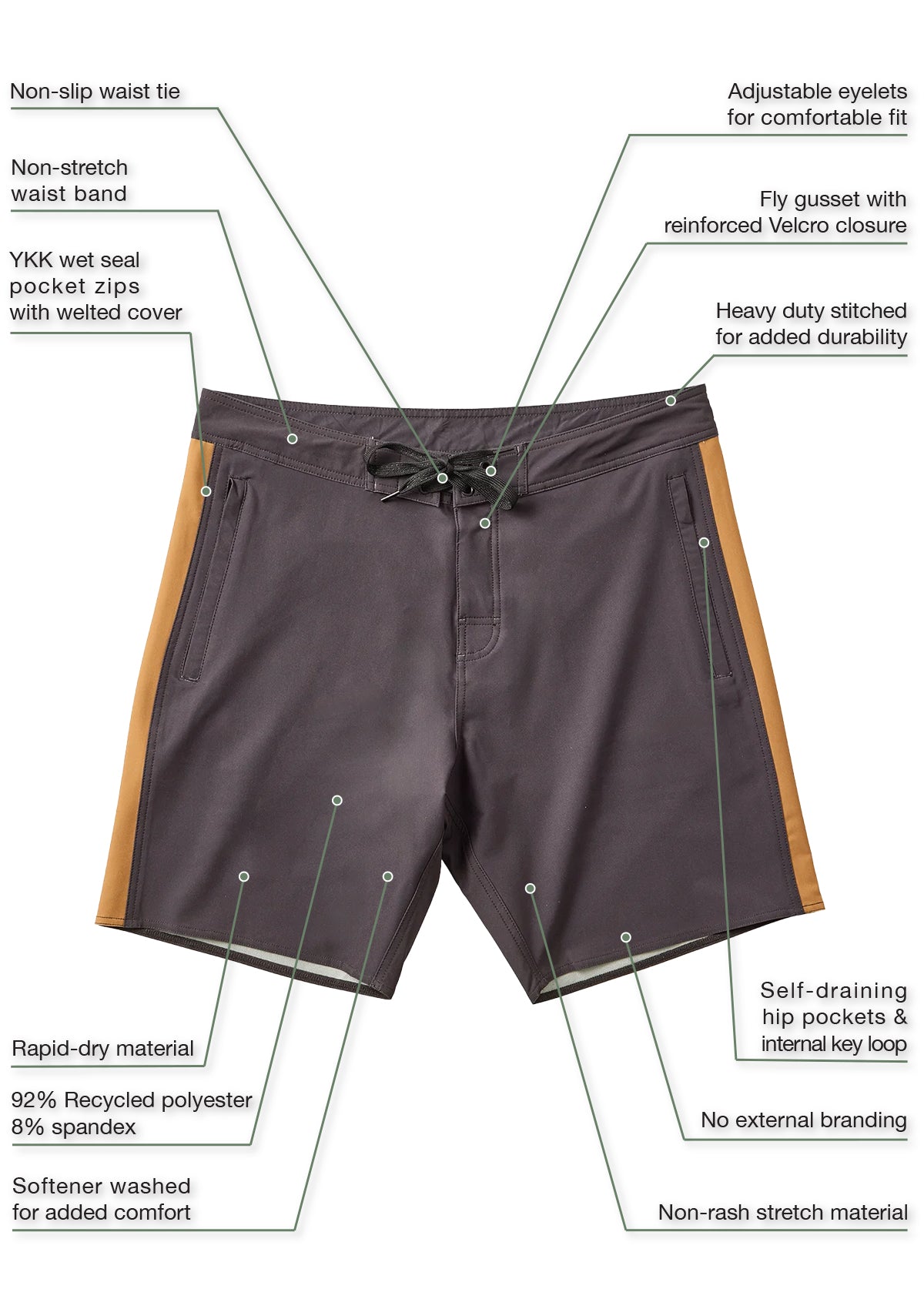 Twilight Expedition Boardshort